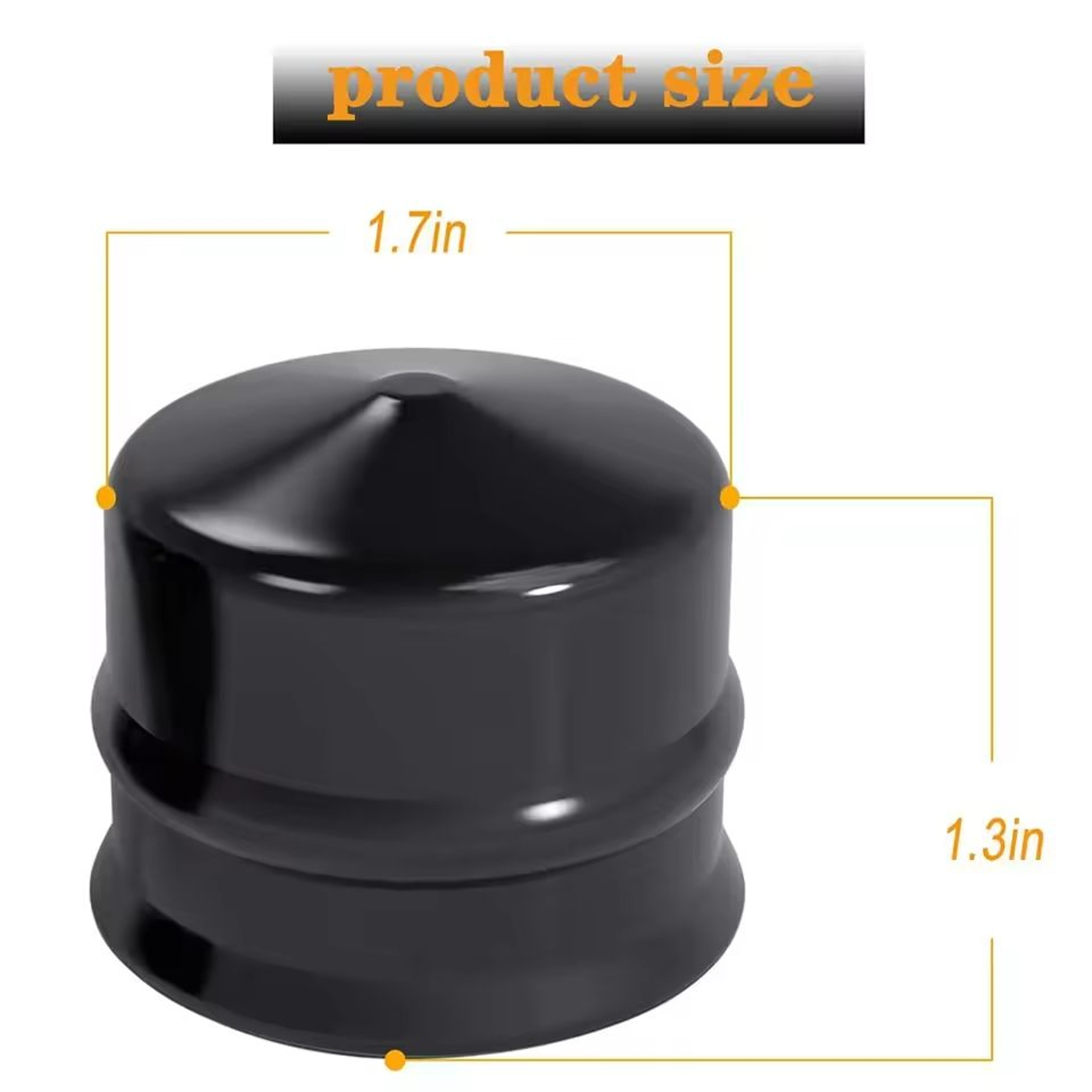 4Piece Lawn Tractor Axle Hub Cap Set 4