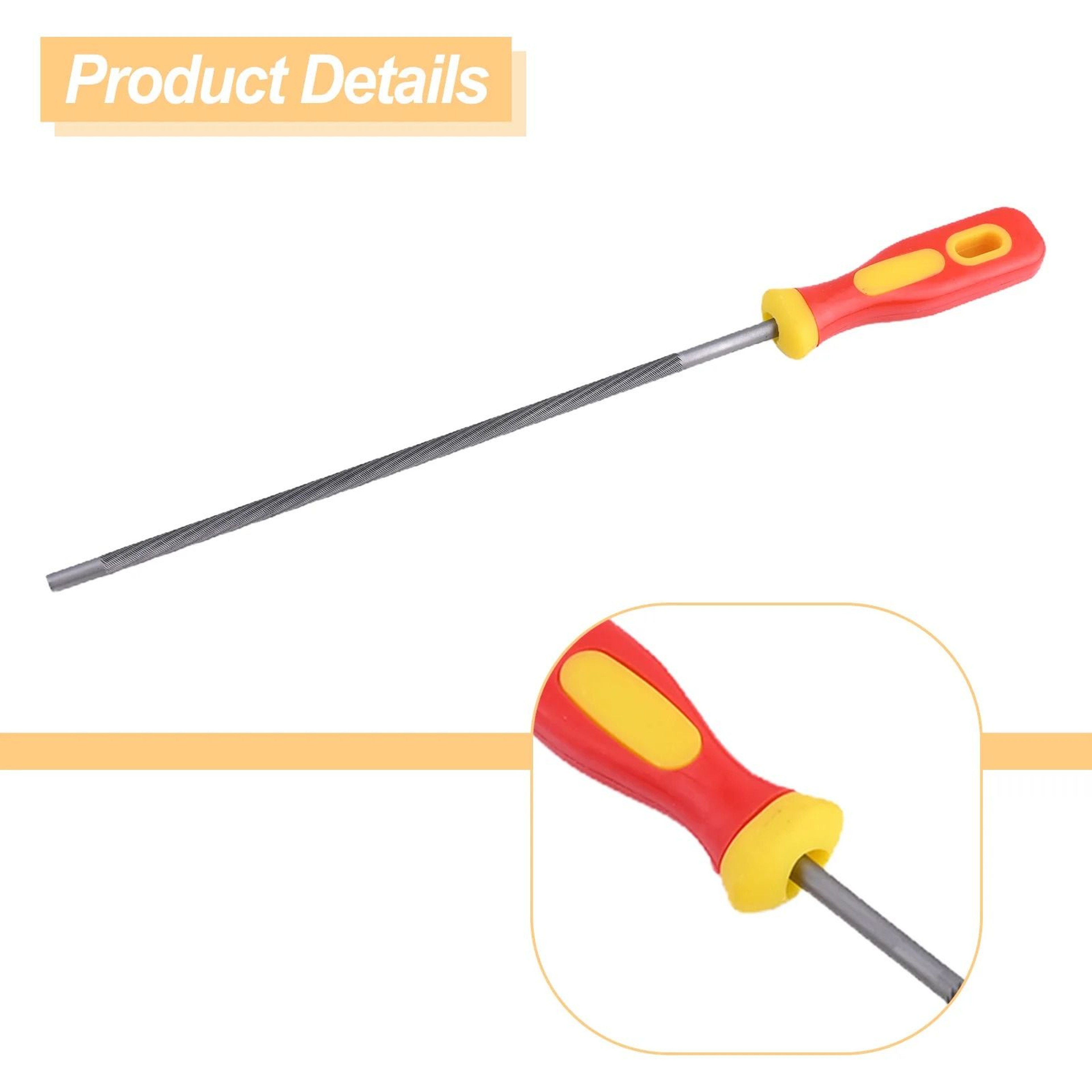 3Piece HighCarbon Steel Chainsaw Sharpening Files Set 3