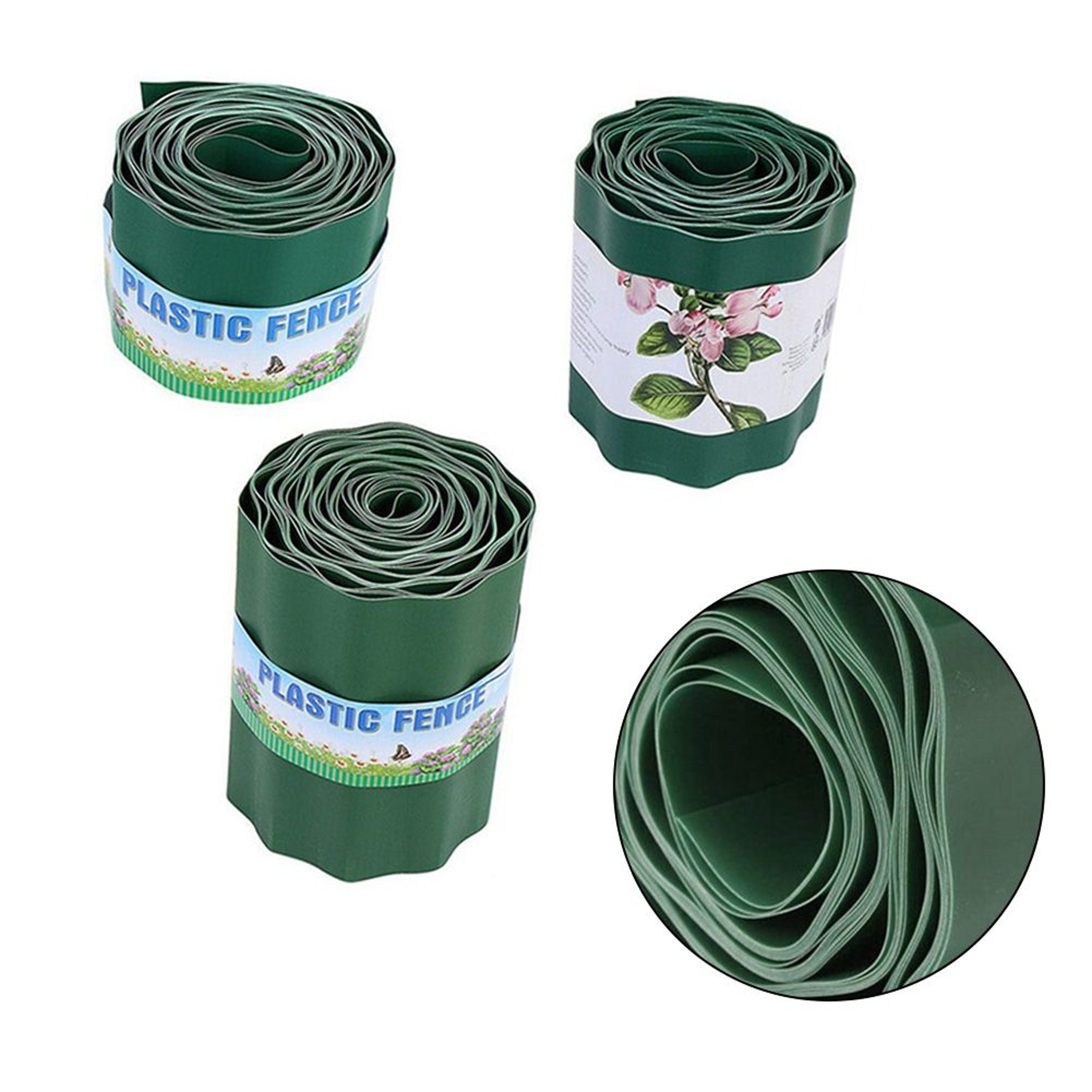 30 Ft Flexible Garden Lawn Edging Border Fence 5
