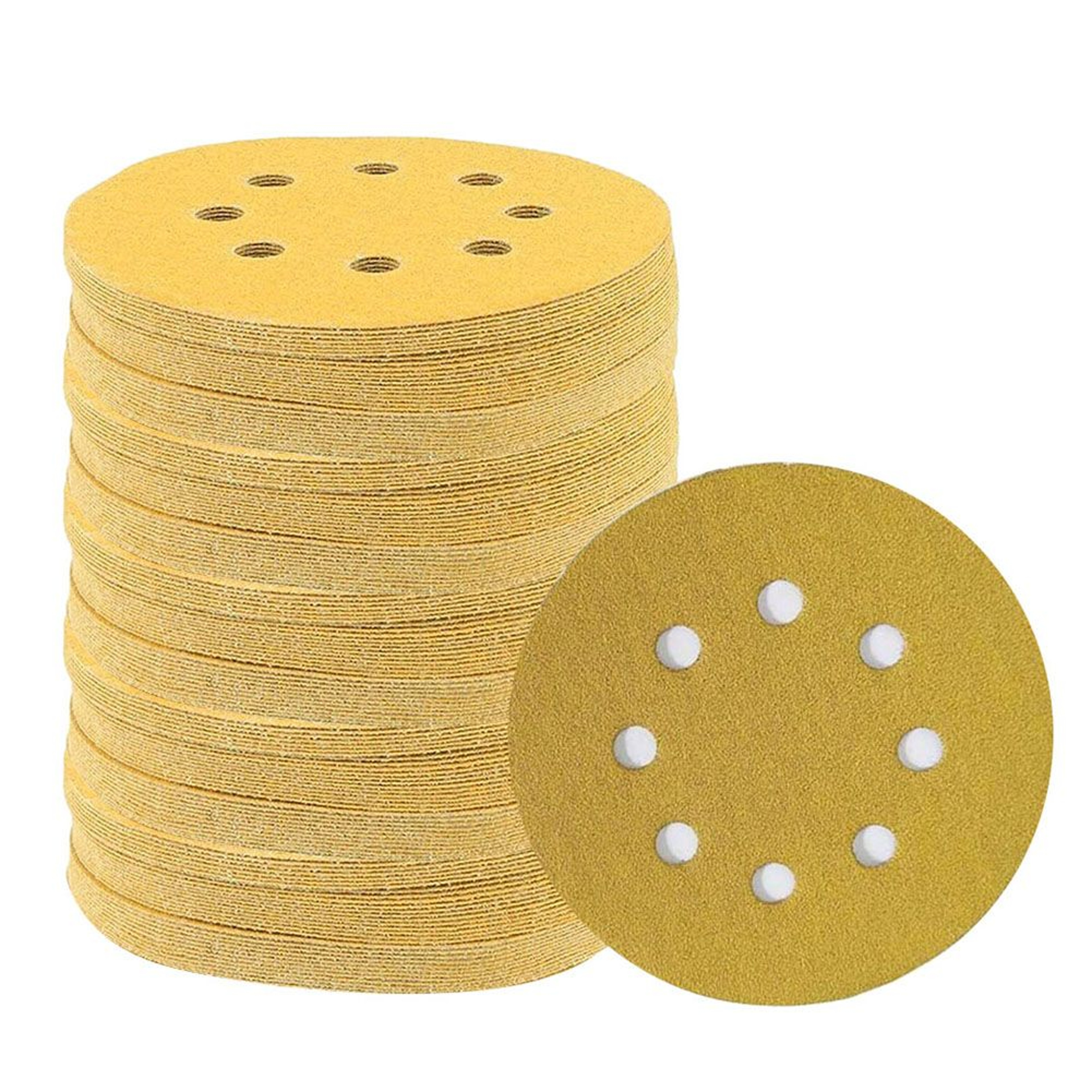 5 In 8Hole HookandLoop Sanding Discs 20Piece Pack 3