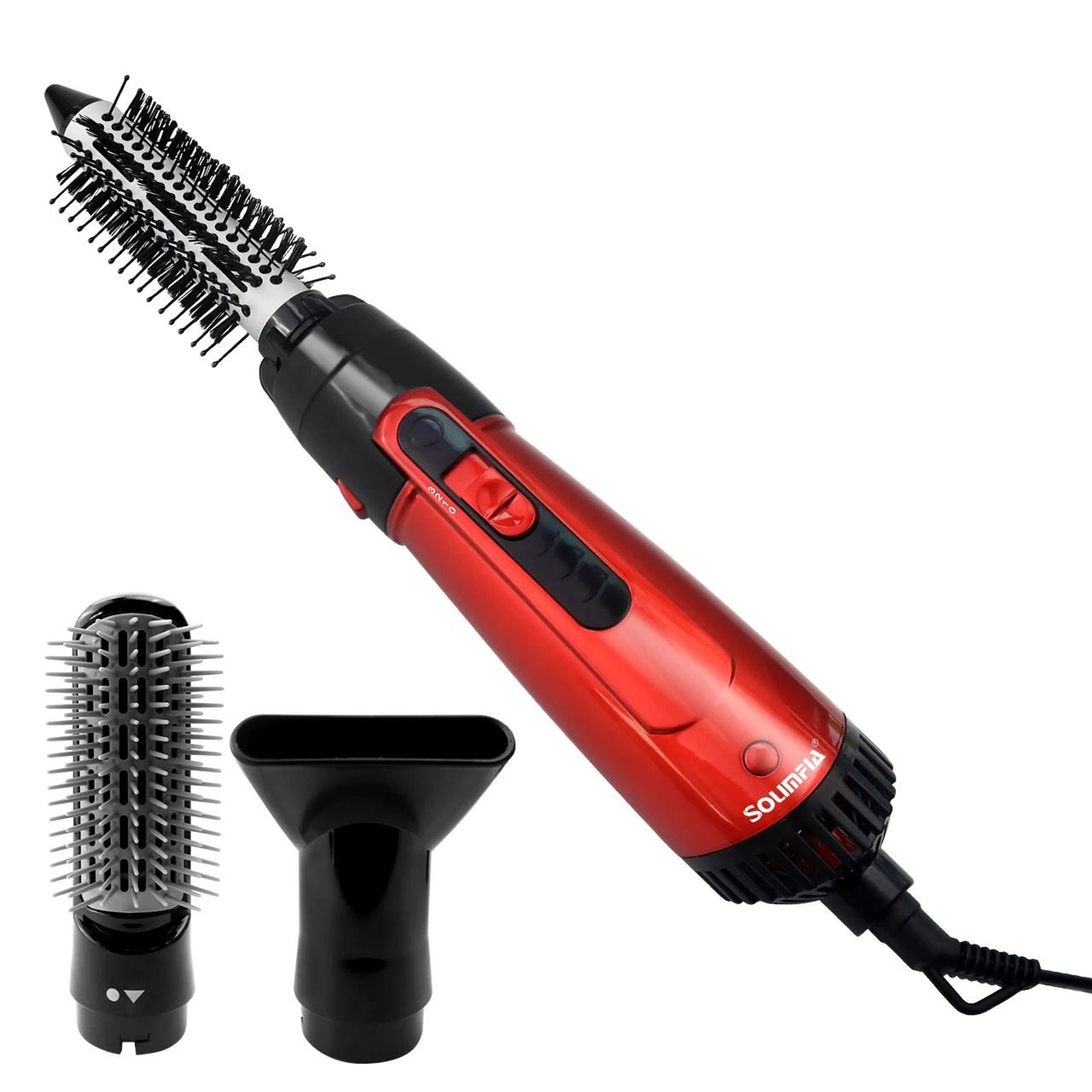 3Head MultiFunctional Hot Air Brush  Styler 7