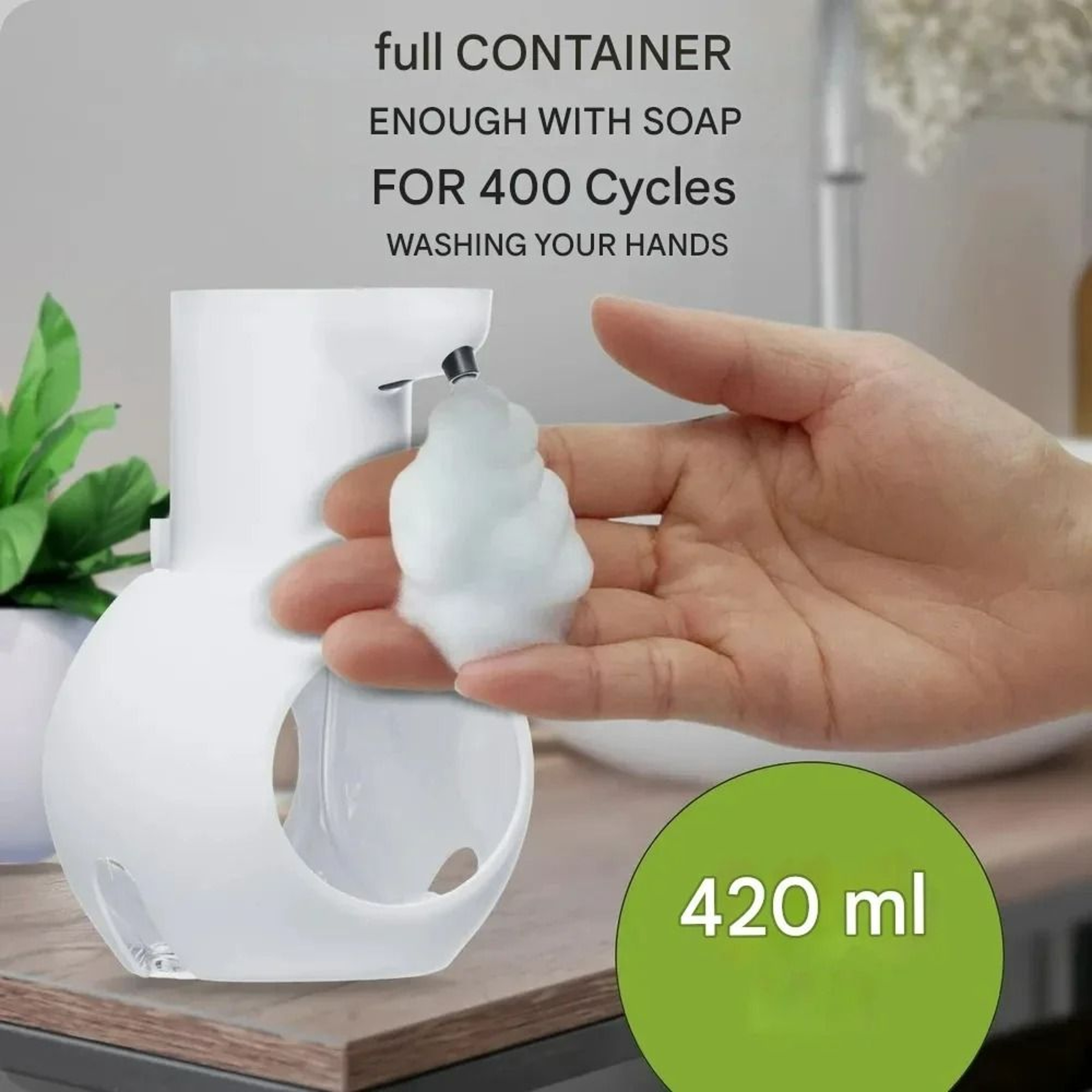 Touchless Automatic Foam Soap Dispenser 6