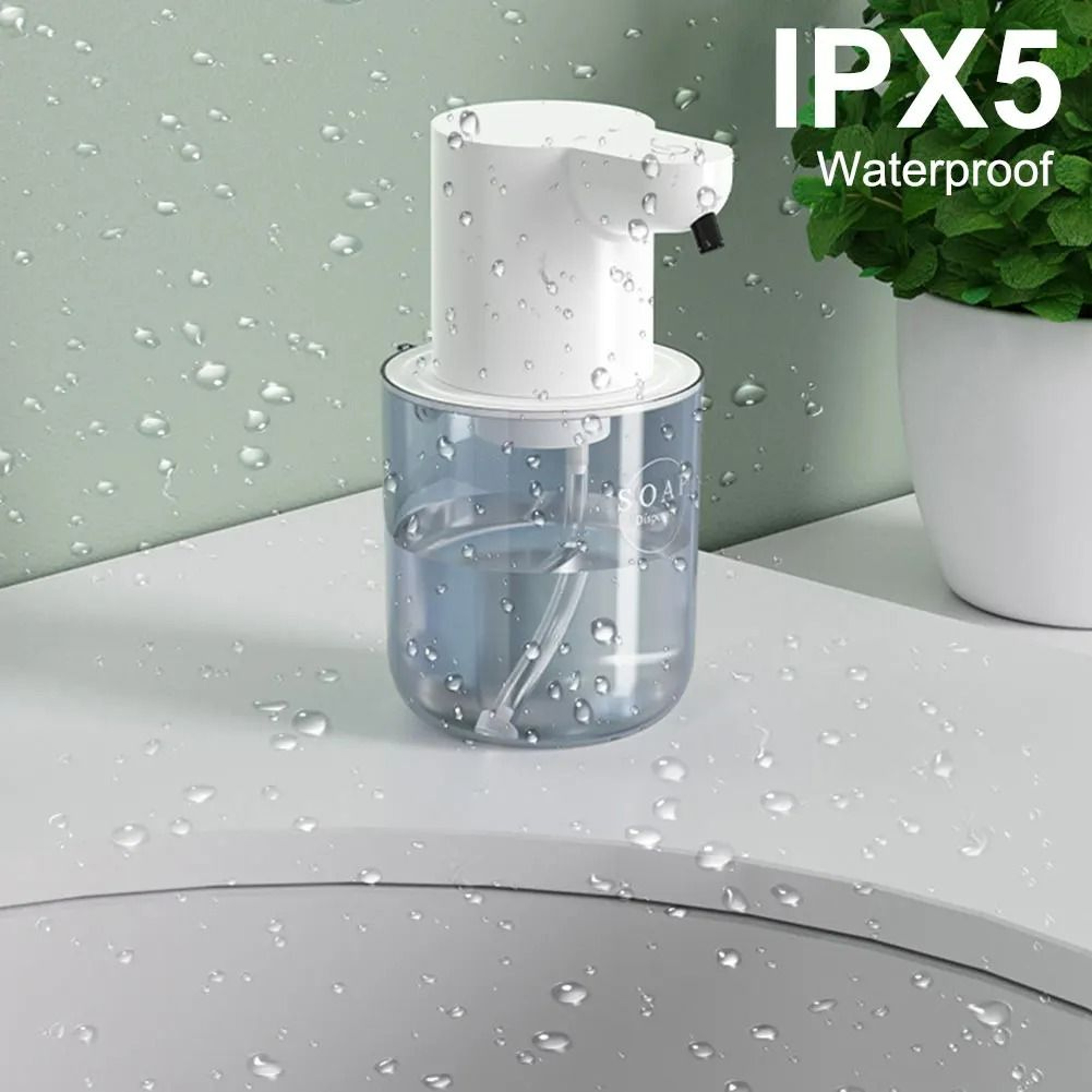 4 Level Adjustable Automatic Smart Soap Dispenser 3