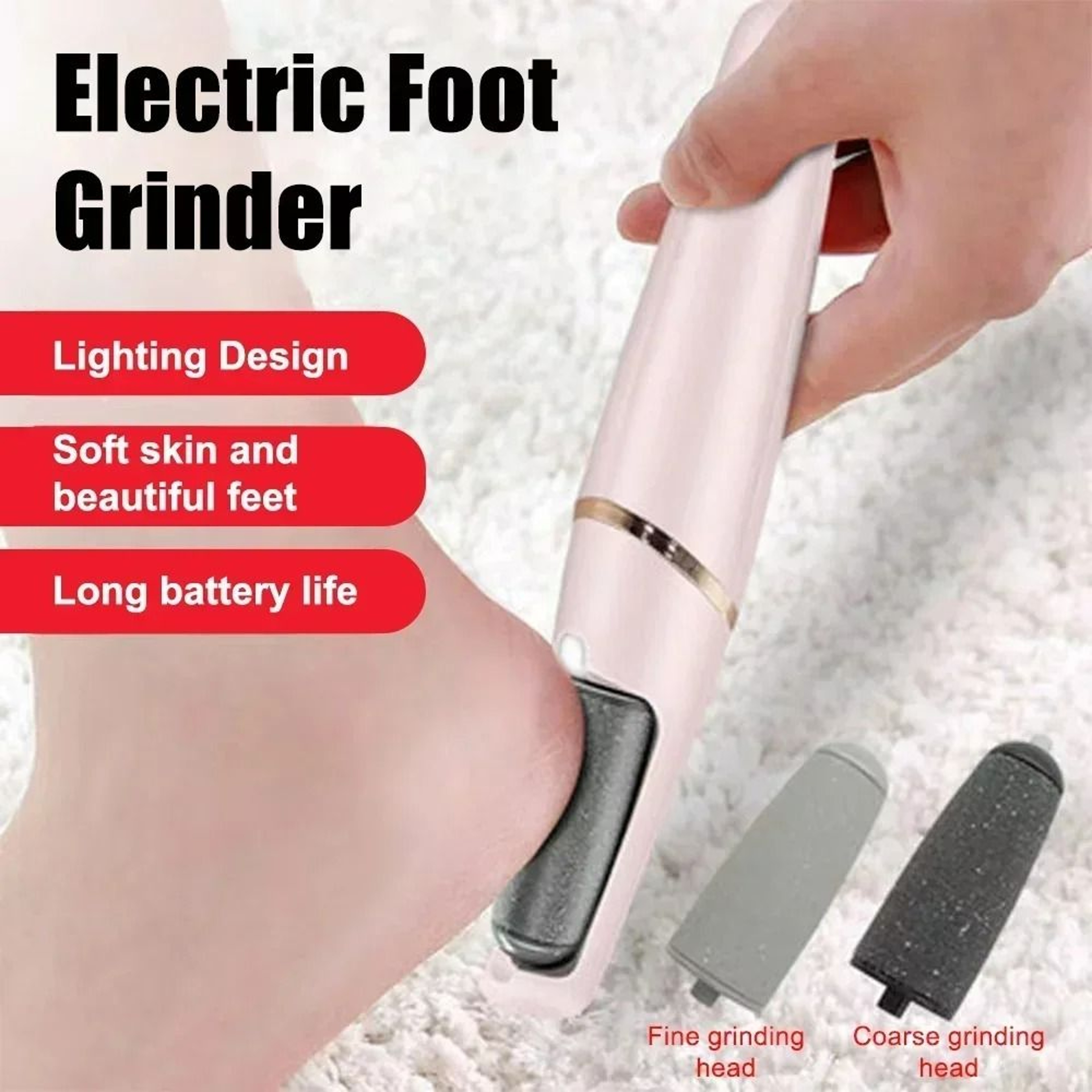 Advanced Waterproof Electric Foot File And Callus Remover 0