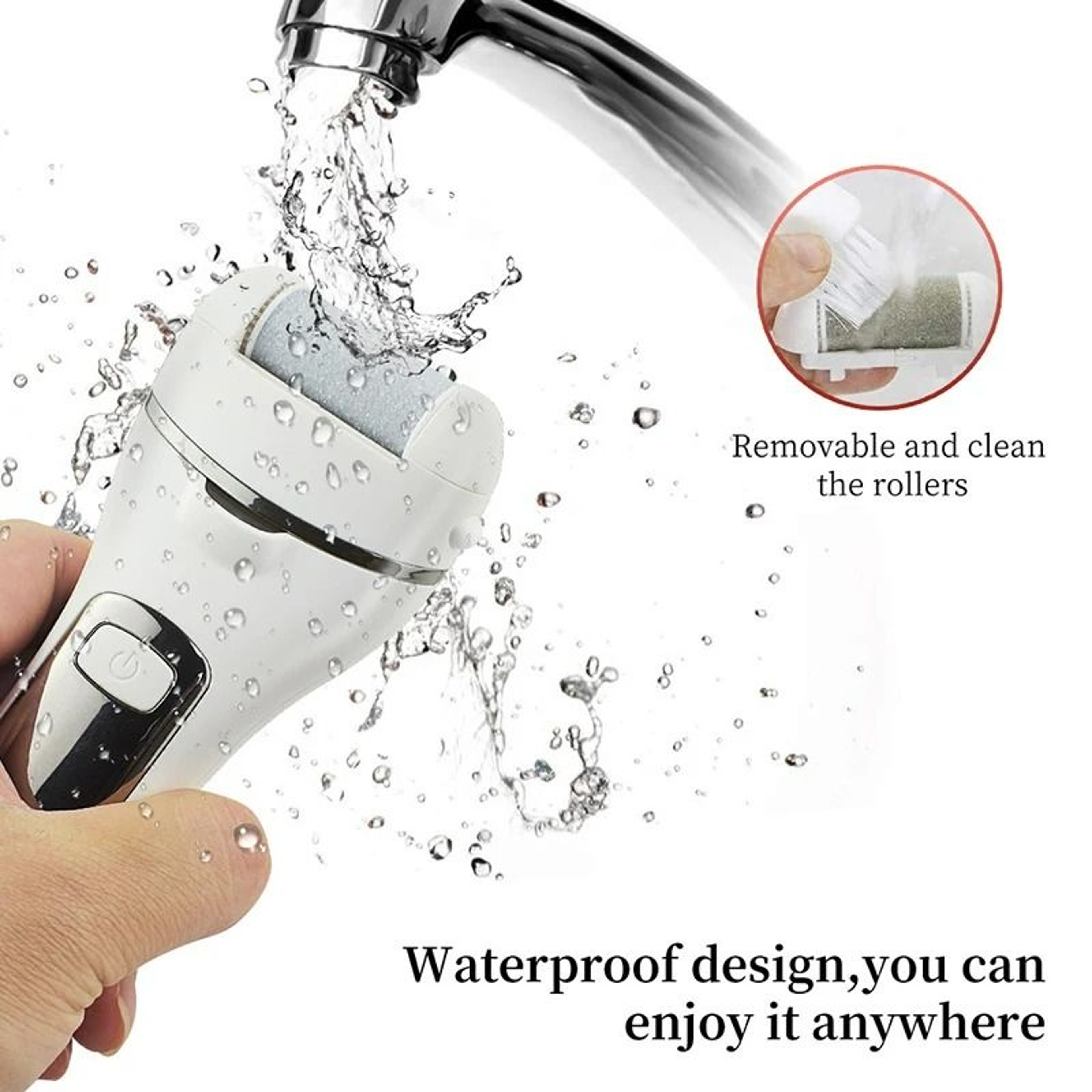 Professional Electric Foot Sandpaper Callus Remover 1
