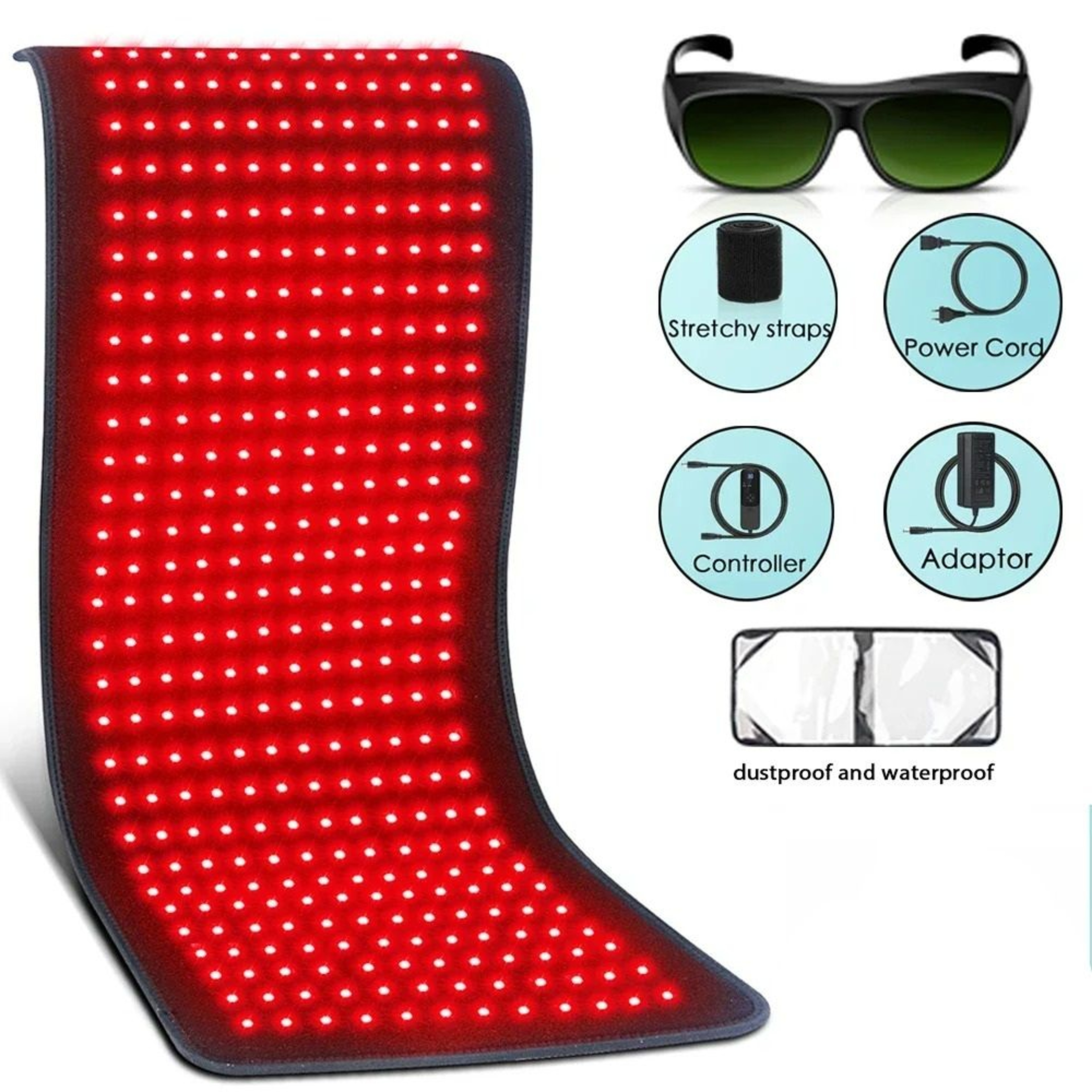 Updated Red Light Therapy Heating Pad 0