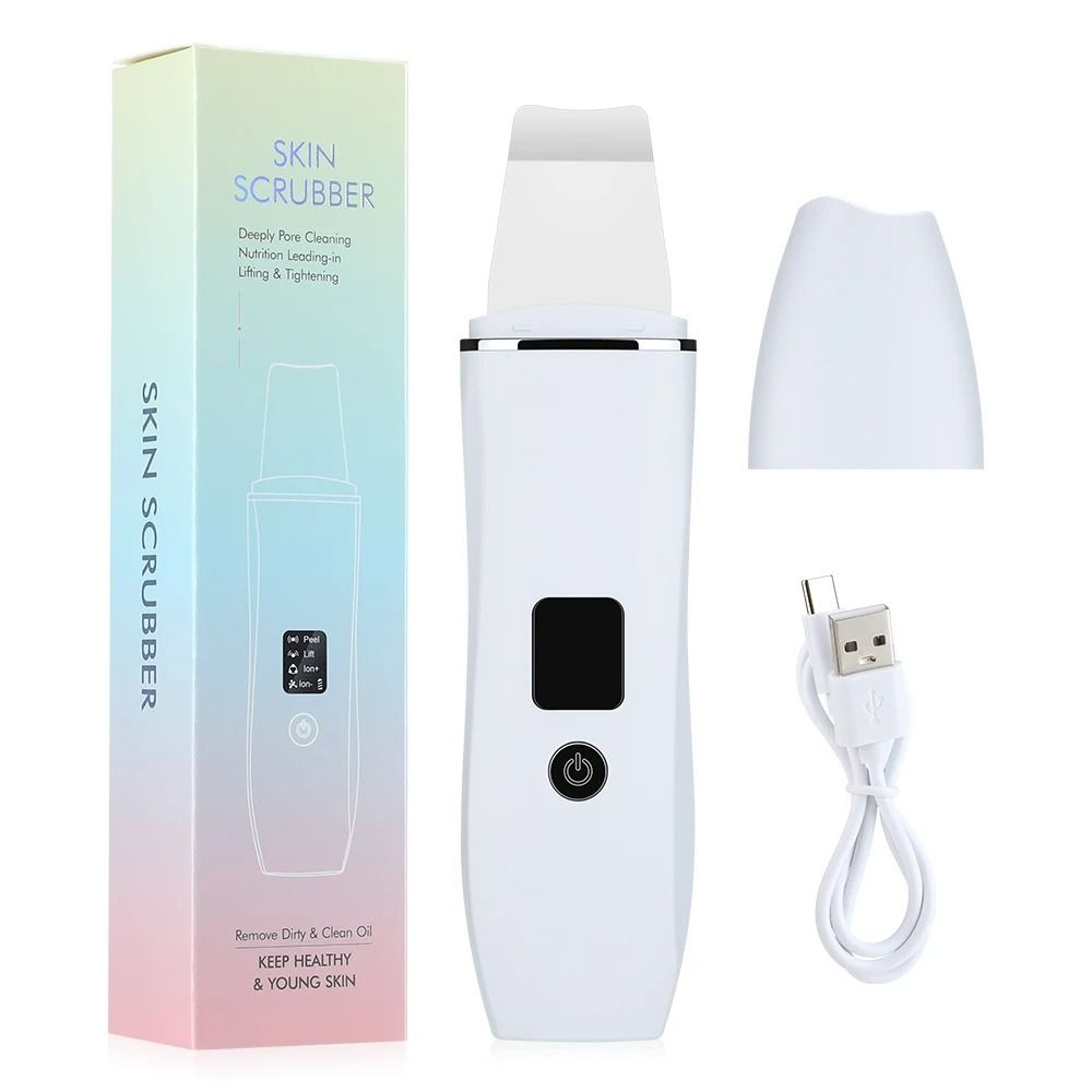 Elite Ultrasonic Facial Skin Scrubber  Pore Cleaner 7