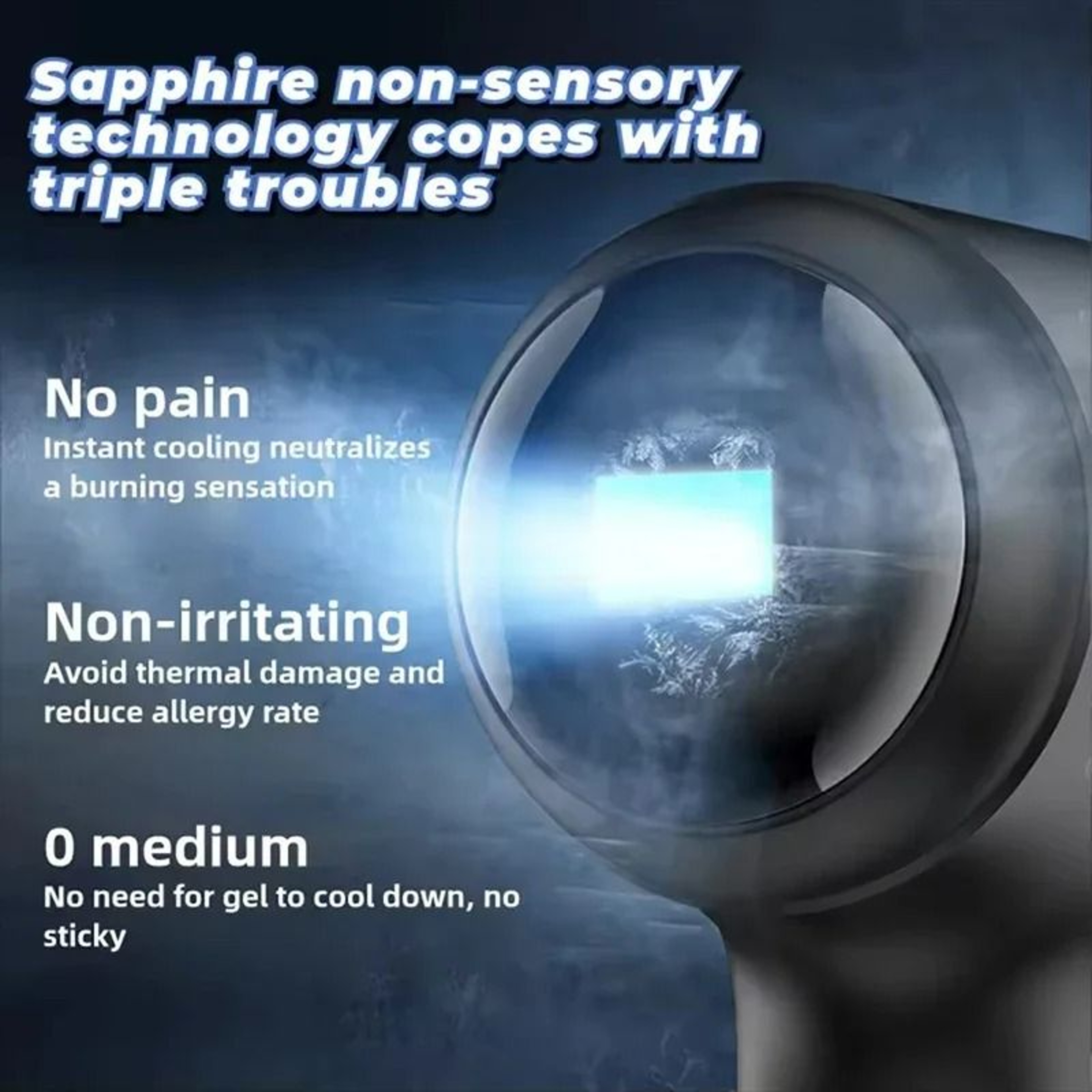 Painless DPL Sapphire Cooling Skin Rejuvenation Device 1