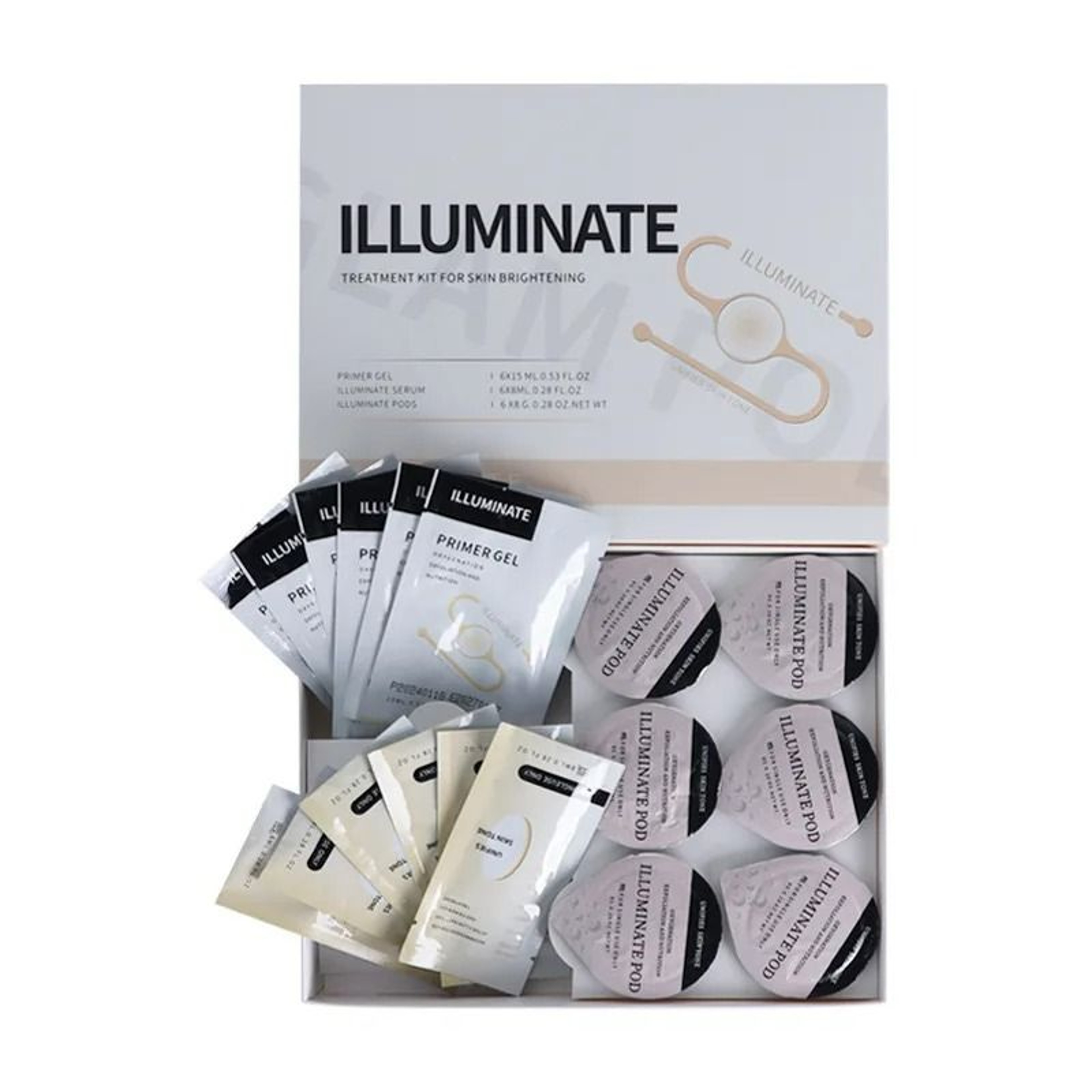 Carbon Dioxide Oxypod  Facial Treatment Gel Sets 9
