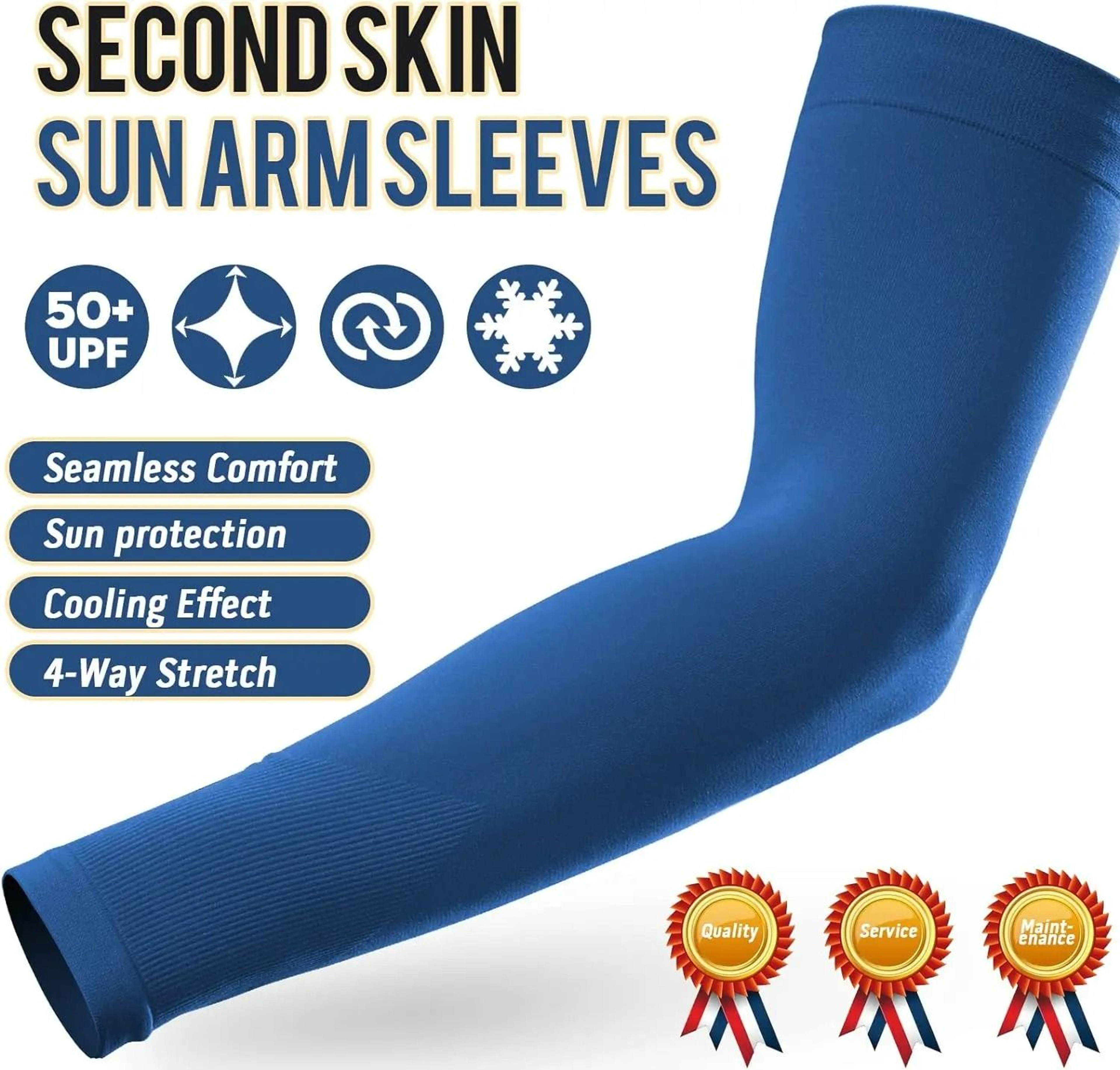 Unisex UV Sun Protection Cooling Arm Sleeves 2