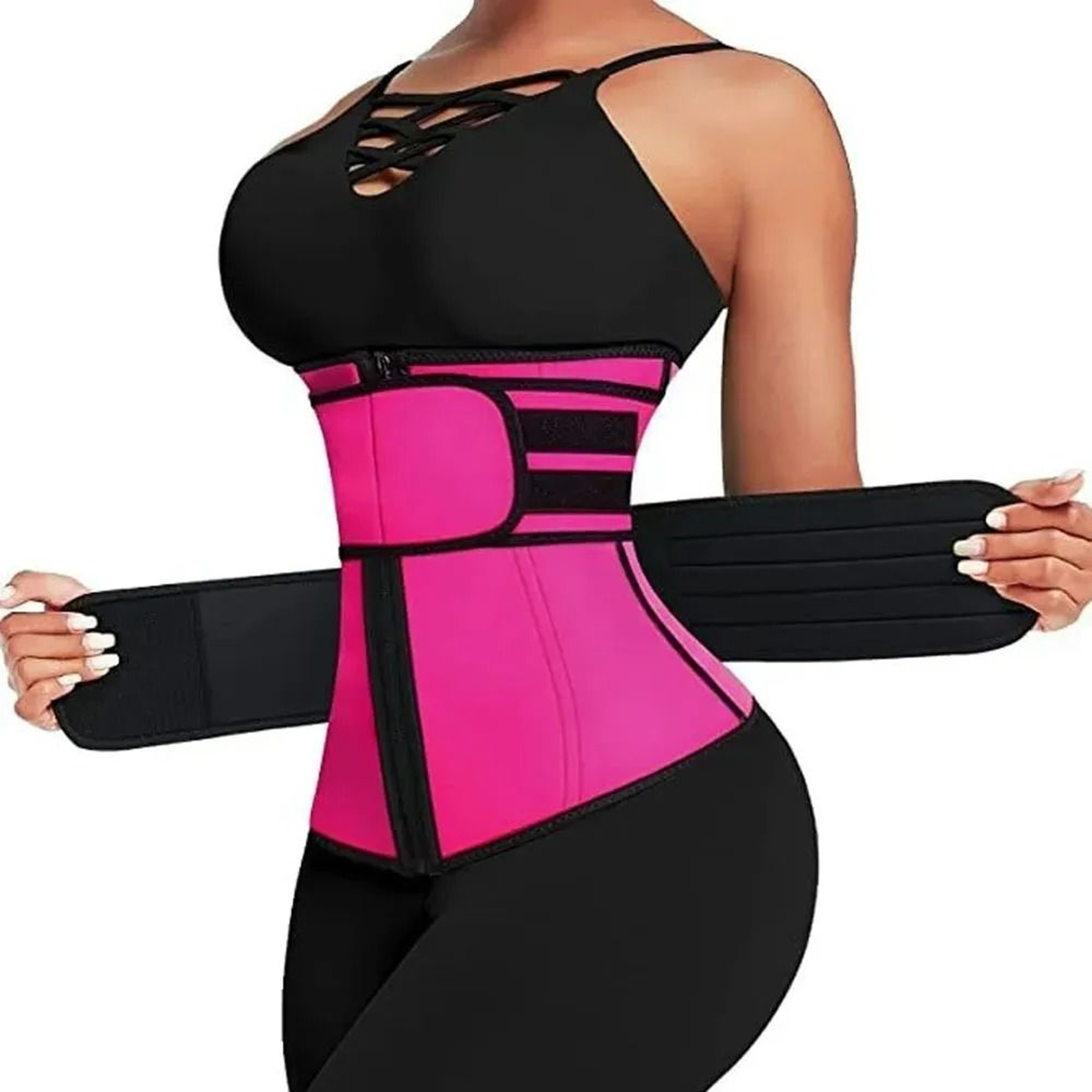 Adjustable Womens Waist Trainer Belt  Postpartum Support Band 4