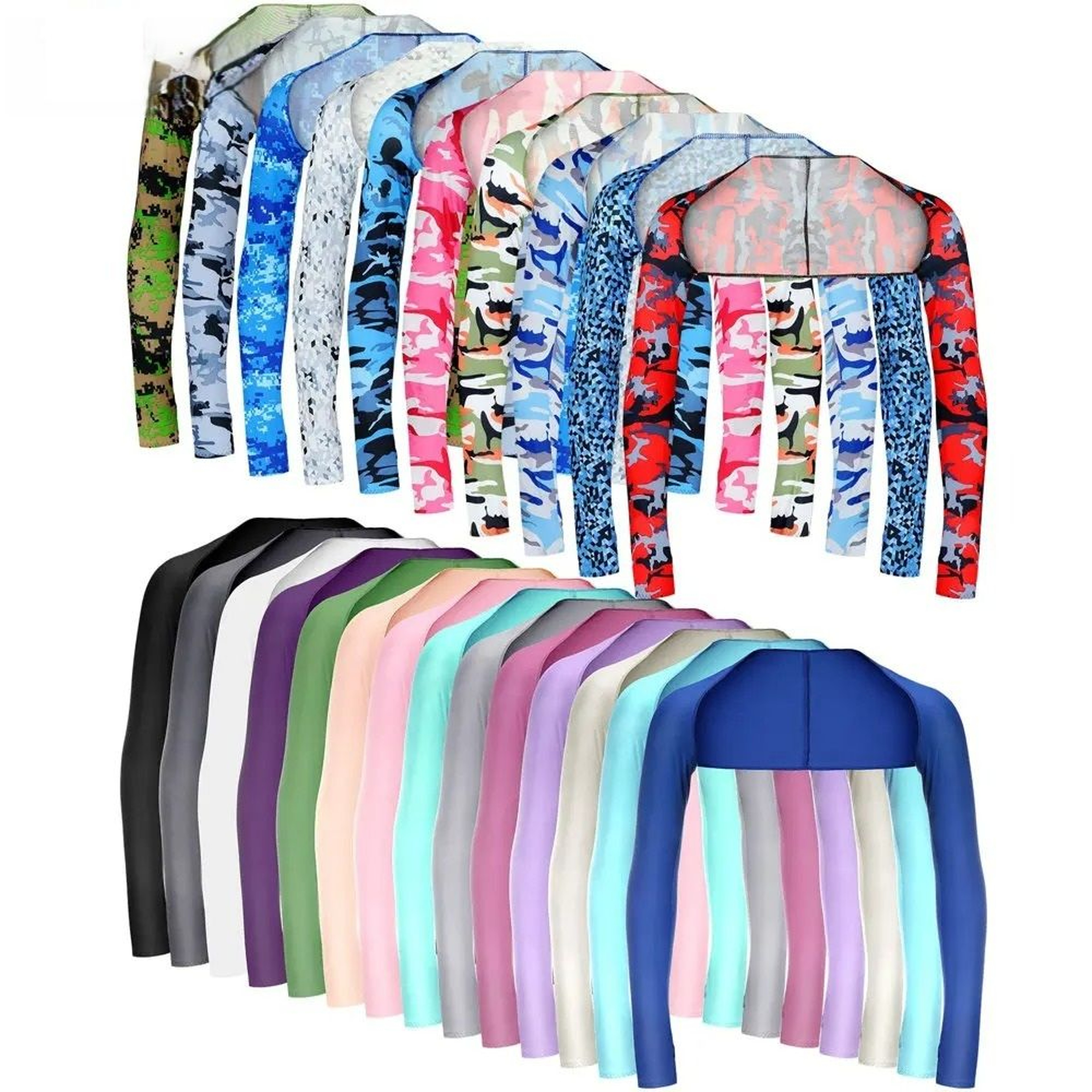 UltraThin Ice Silk Sun Protection Shawl Sleeves 0