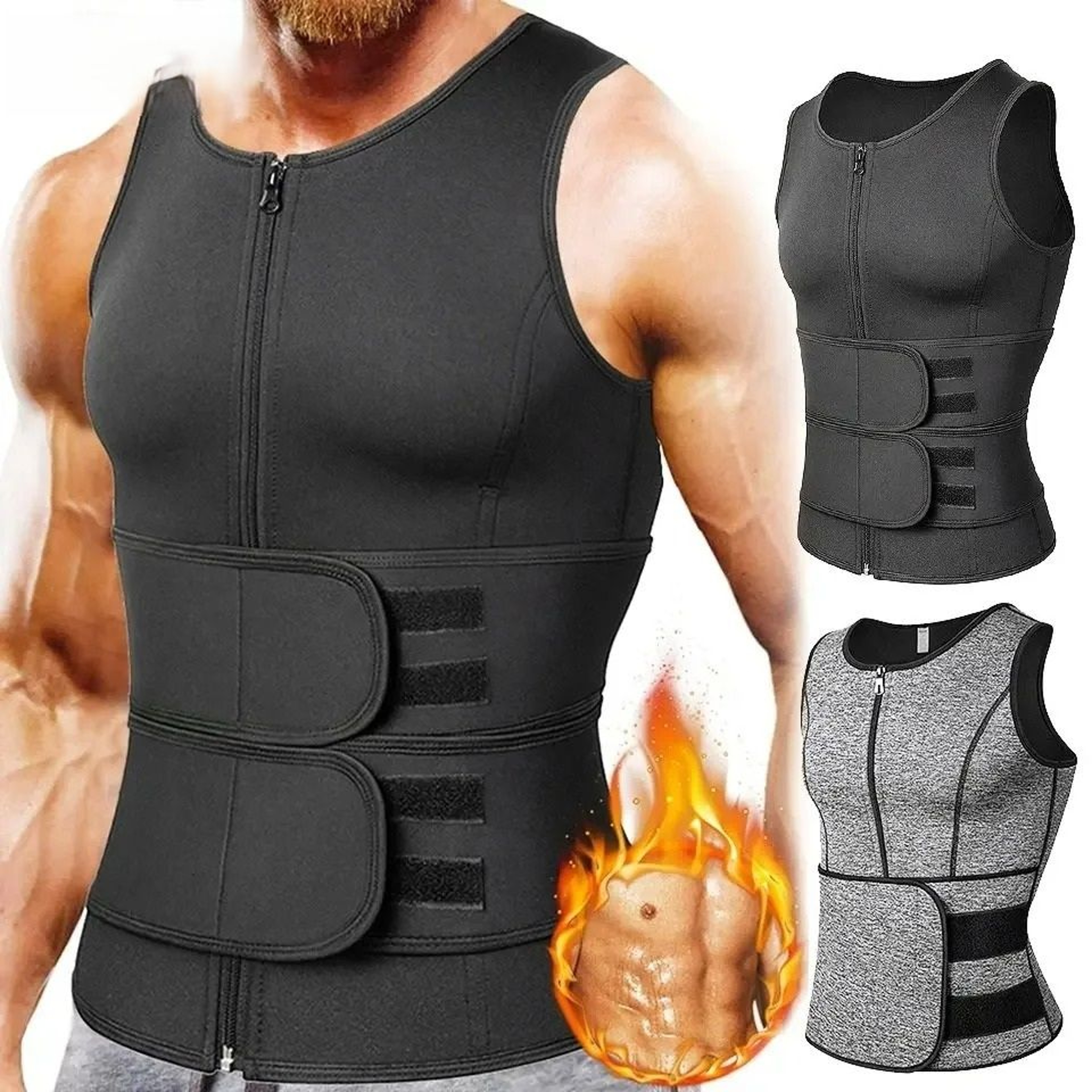 Mens Full Back Posture Corrector  Adjustable Lumbar Support Vest 0