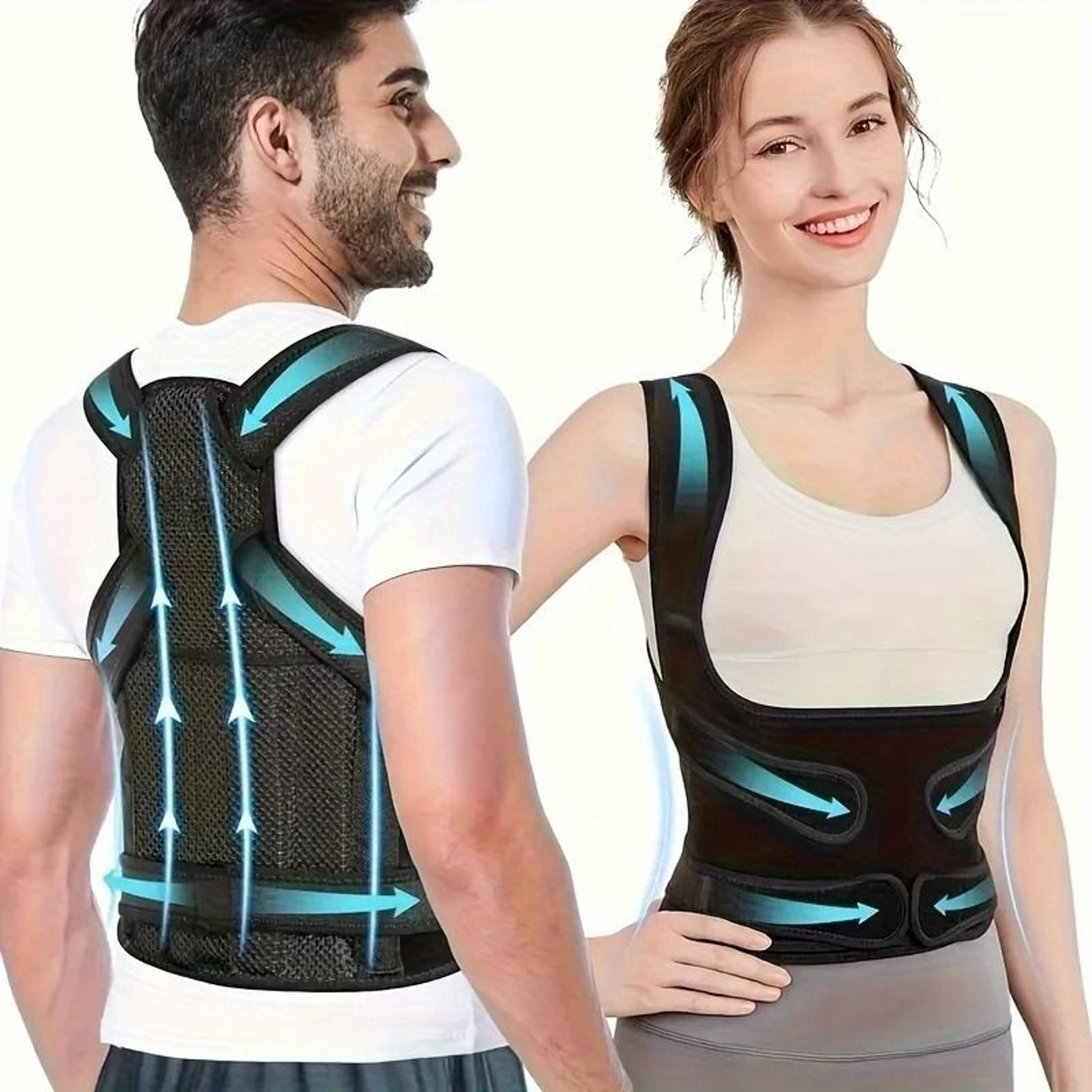 Full Back Brace  Posture Corrector For Men And Women 2