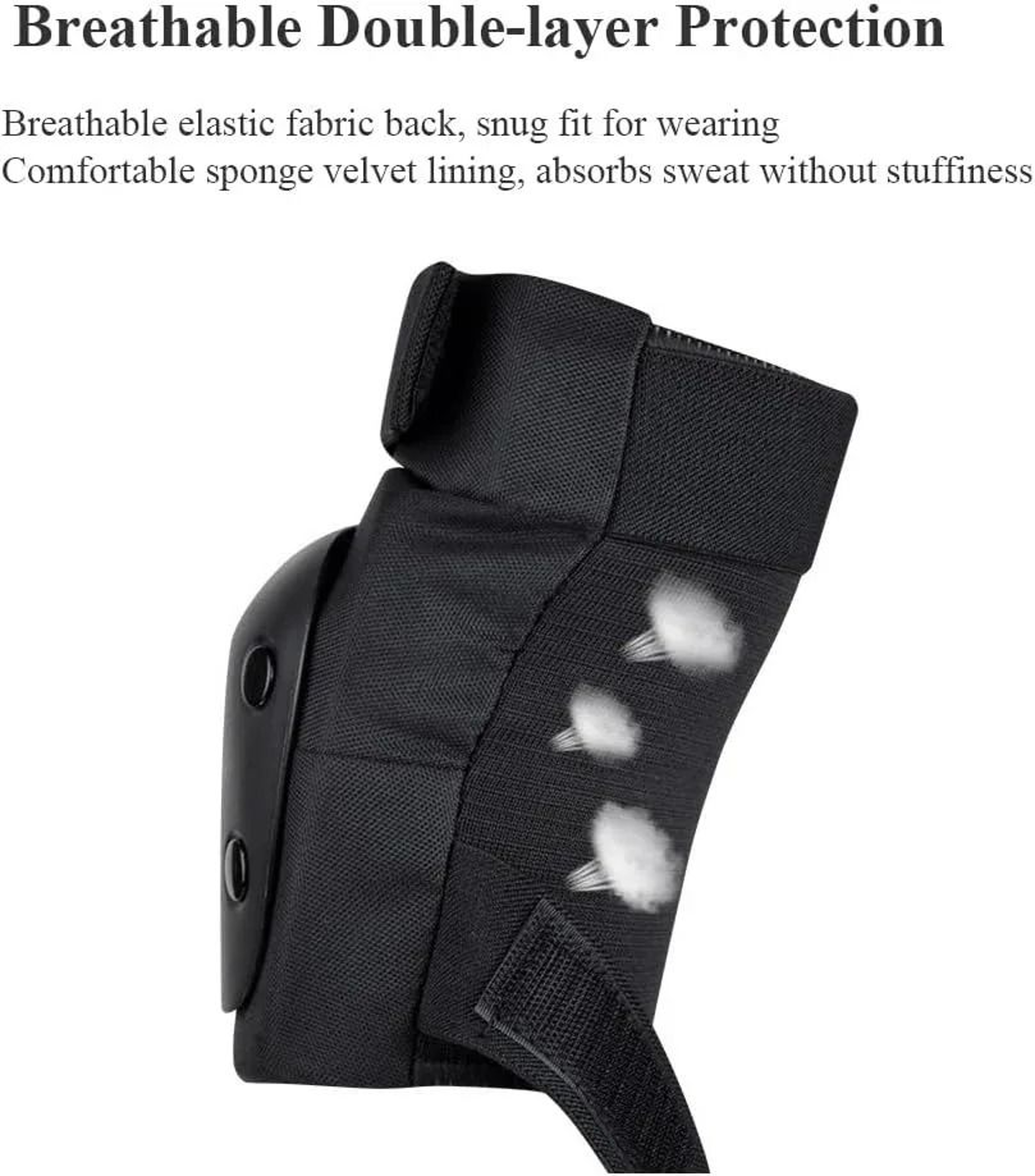 Adult  Youth 6in1 Protective Gear Safety Set Knee Elbow  Wrist Guards 3