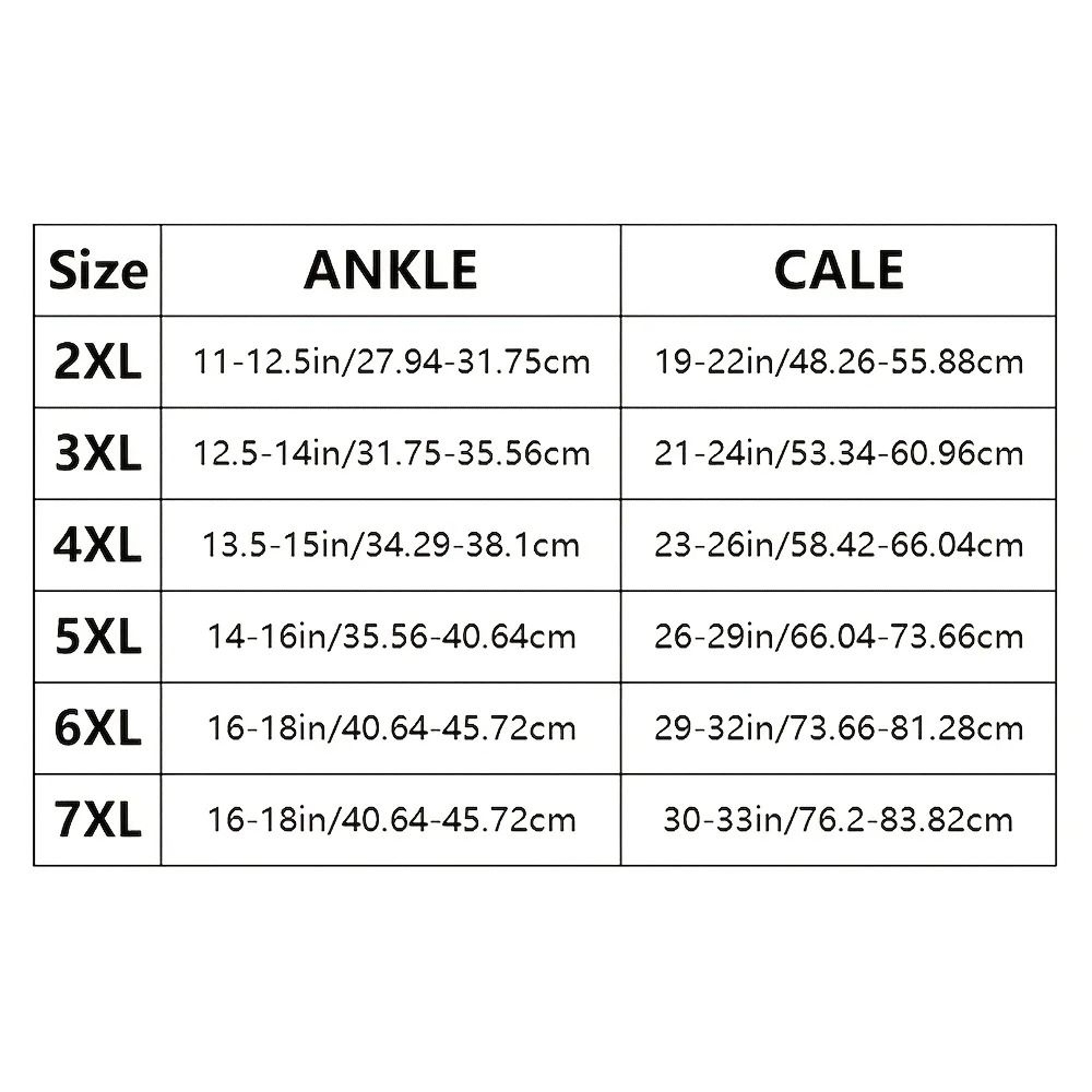 1 Pair Graduated Compression Calf Sleeves  Elastic Socks Set 2