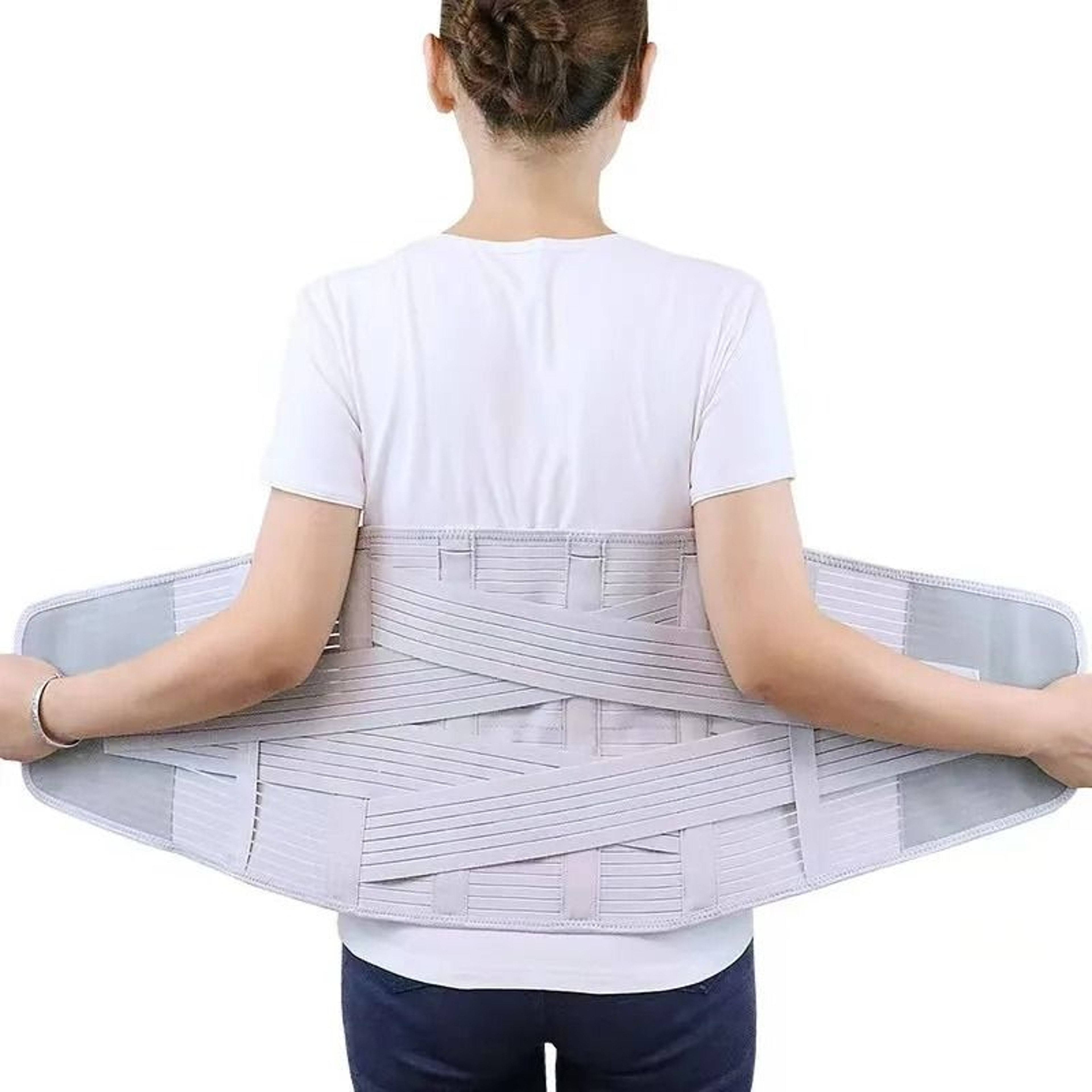 Premium Lumbar Support Belt  HighCompression Waist Trimmer Corset 4