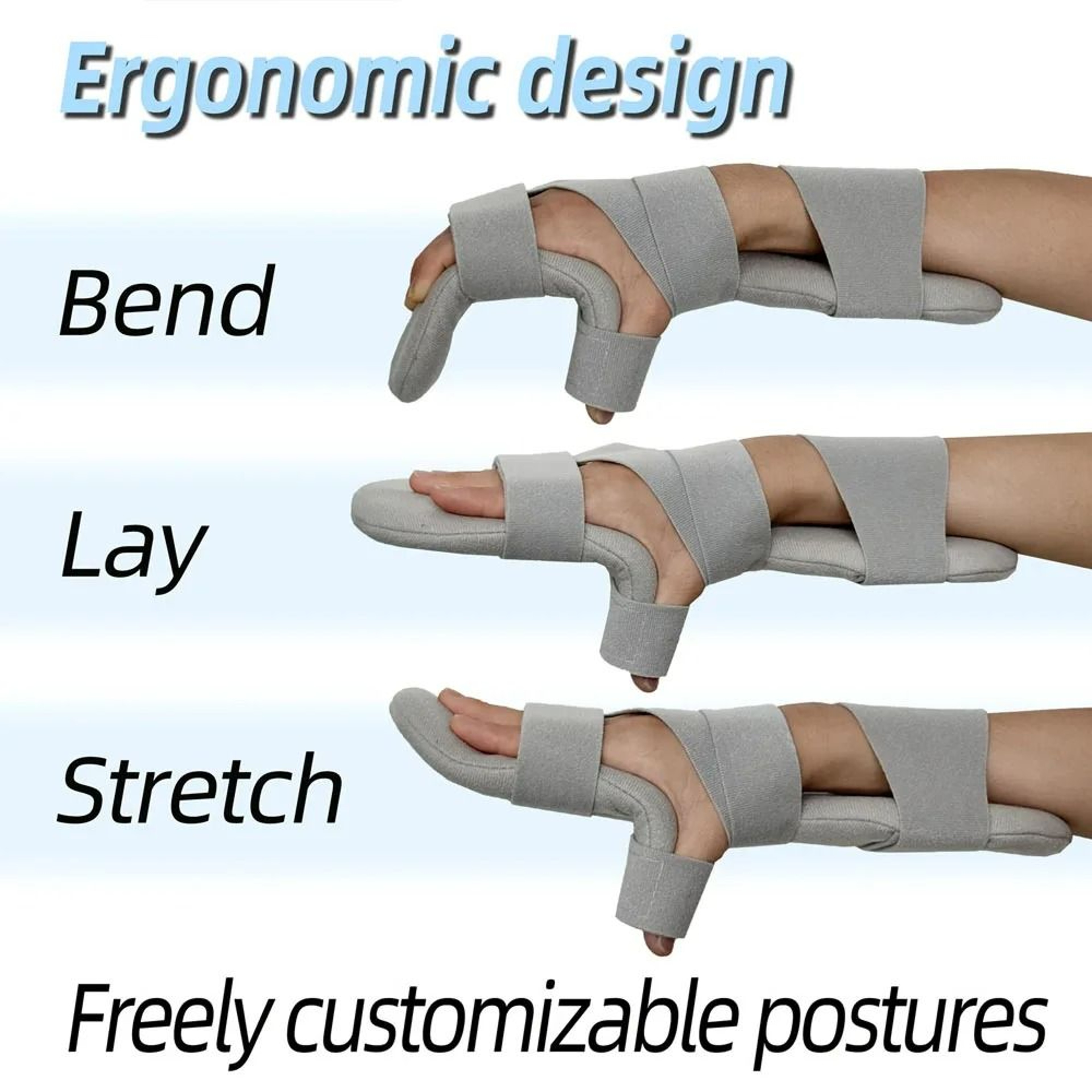 Orthopedic Finger Separator And Hand Rehabilitation Splint 1