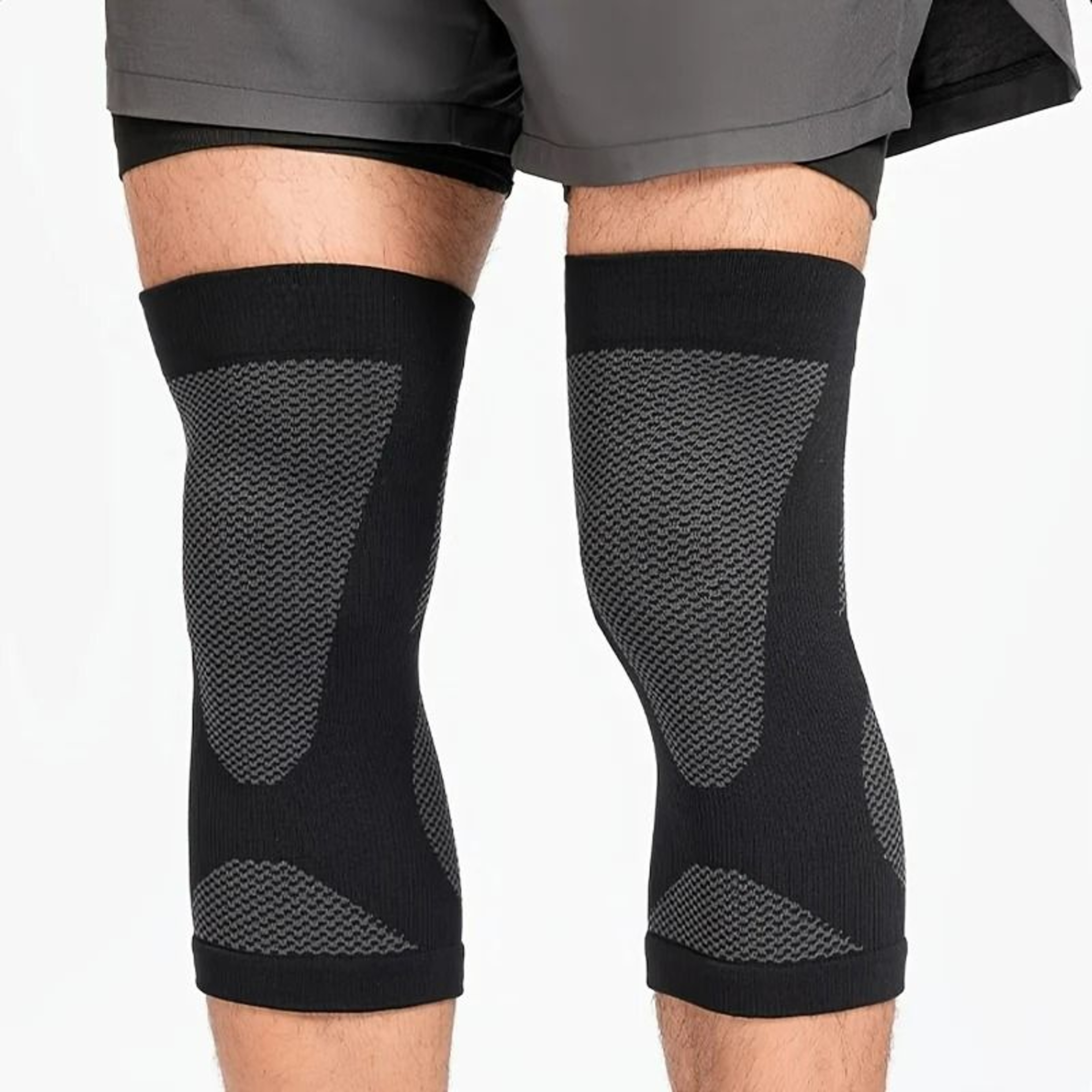 UltraThin NonSlip Knee Compression Sleeves And Breathable Elastic Support 0