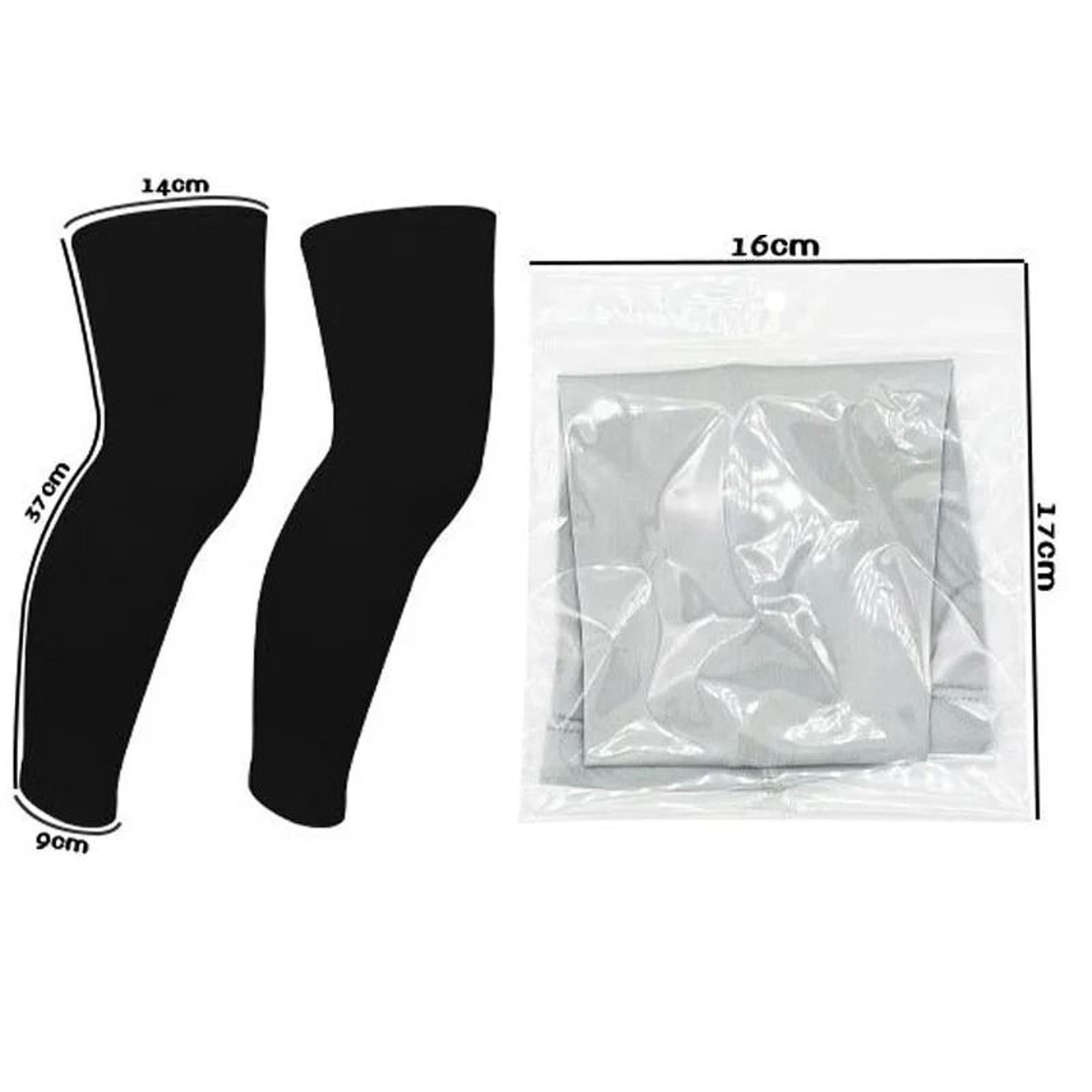 Kids Long Compression FullLeg Sleeves With UV Protection 1