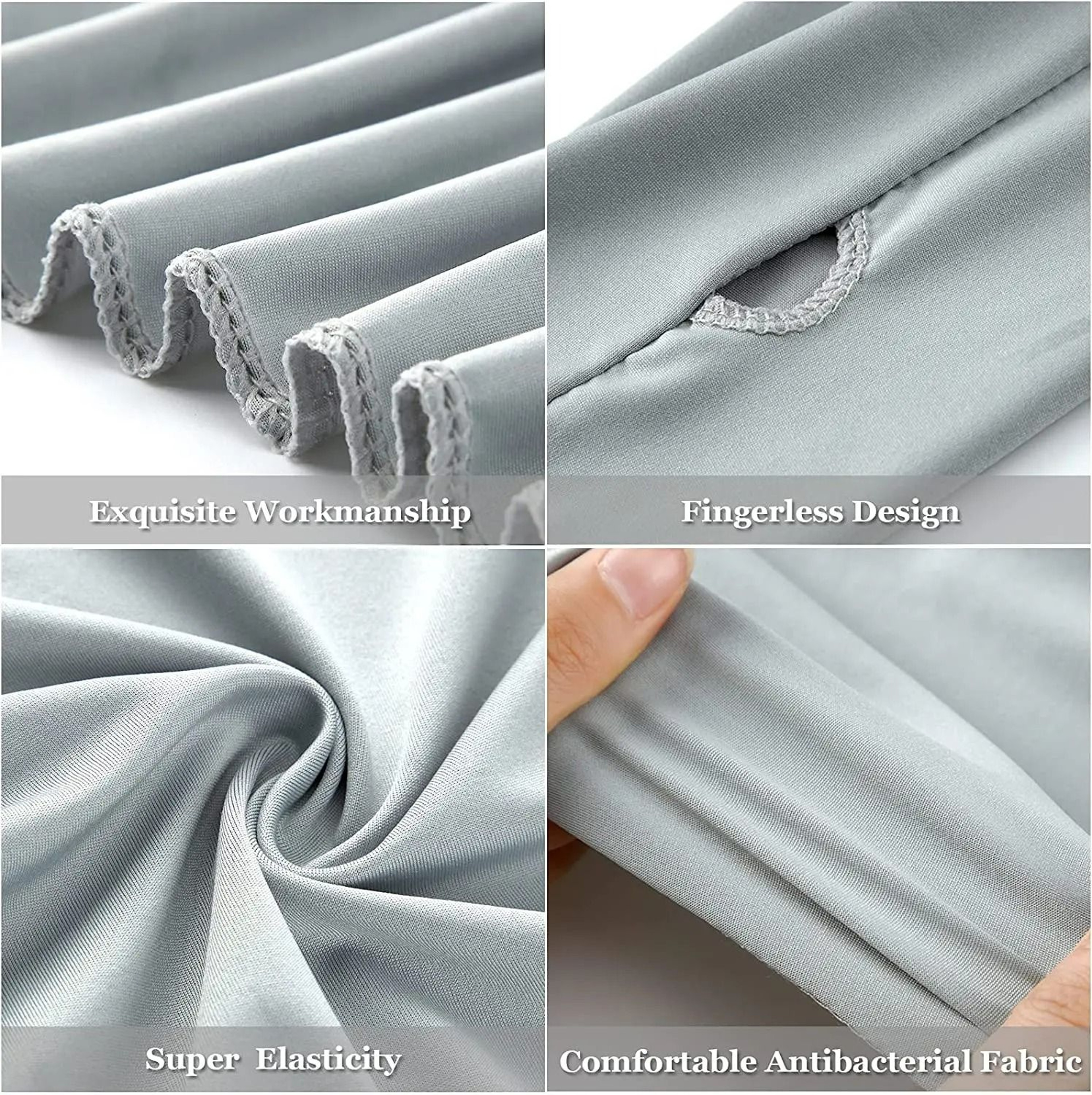 Cooling Shawl Arm Sleeves With Finger Holes 2