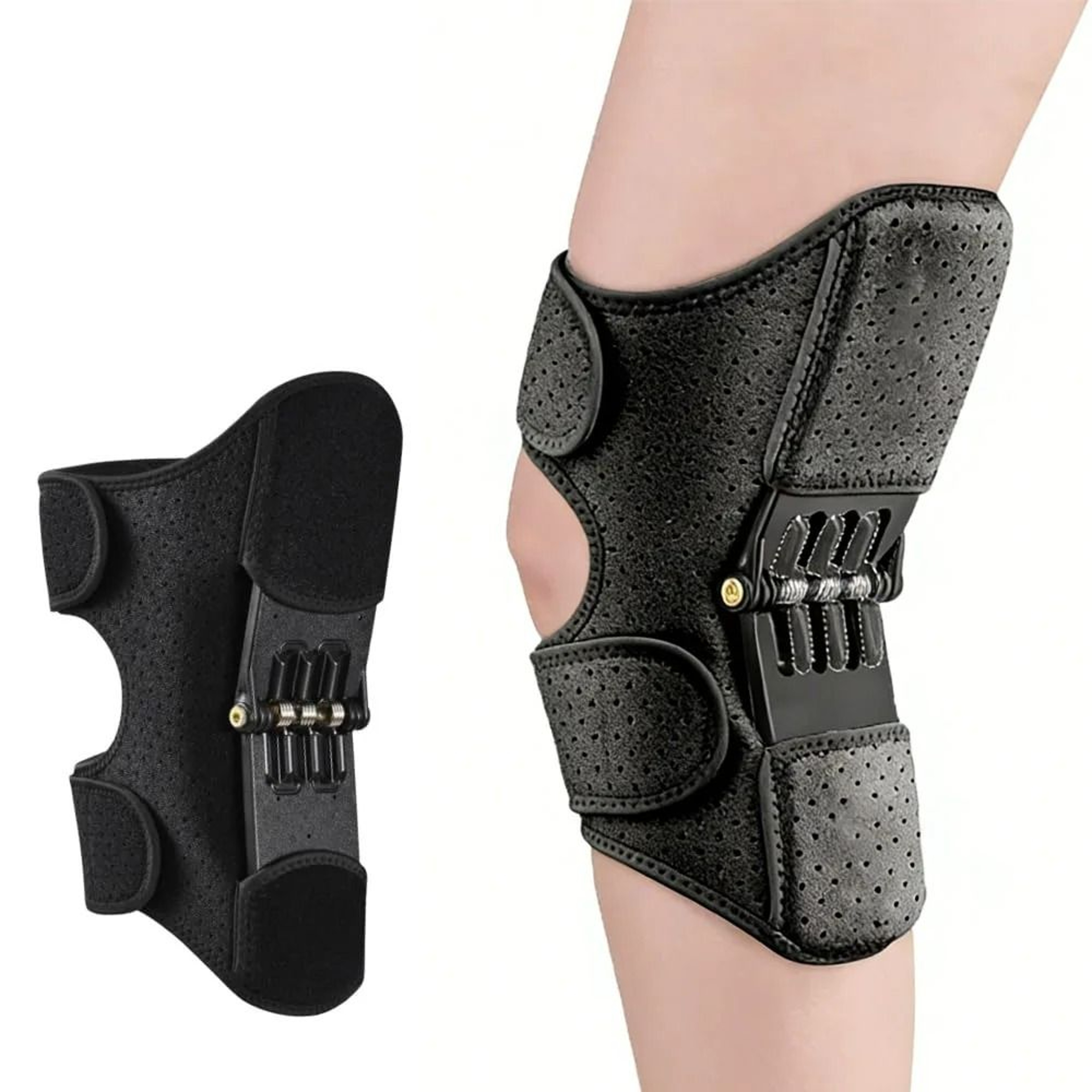 Ergonomic Joint Support Knee Booster Pad With Spring Technology 7