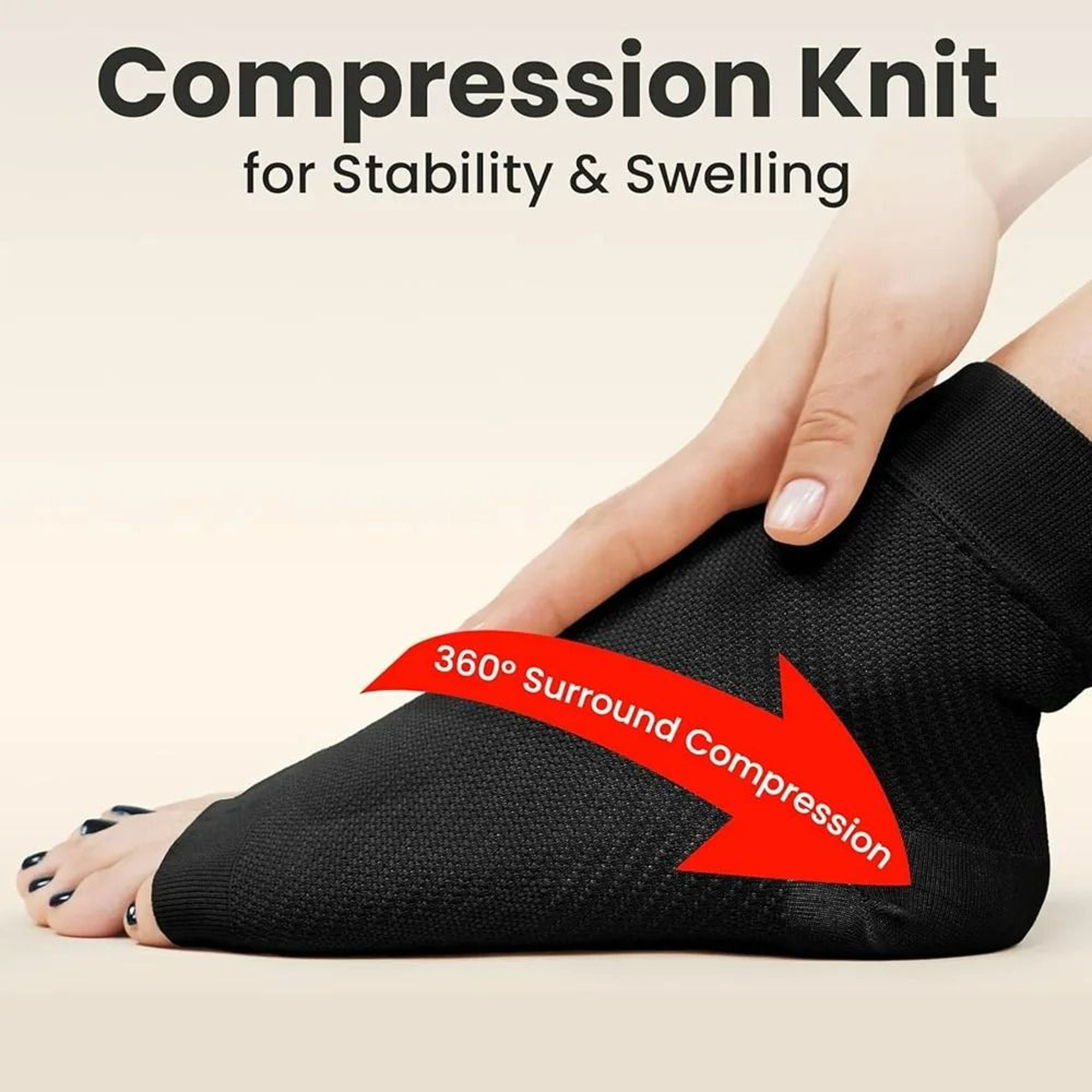 OpenToe Ankle Compression Sleeves And Socks 5
