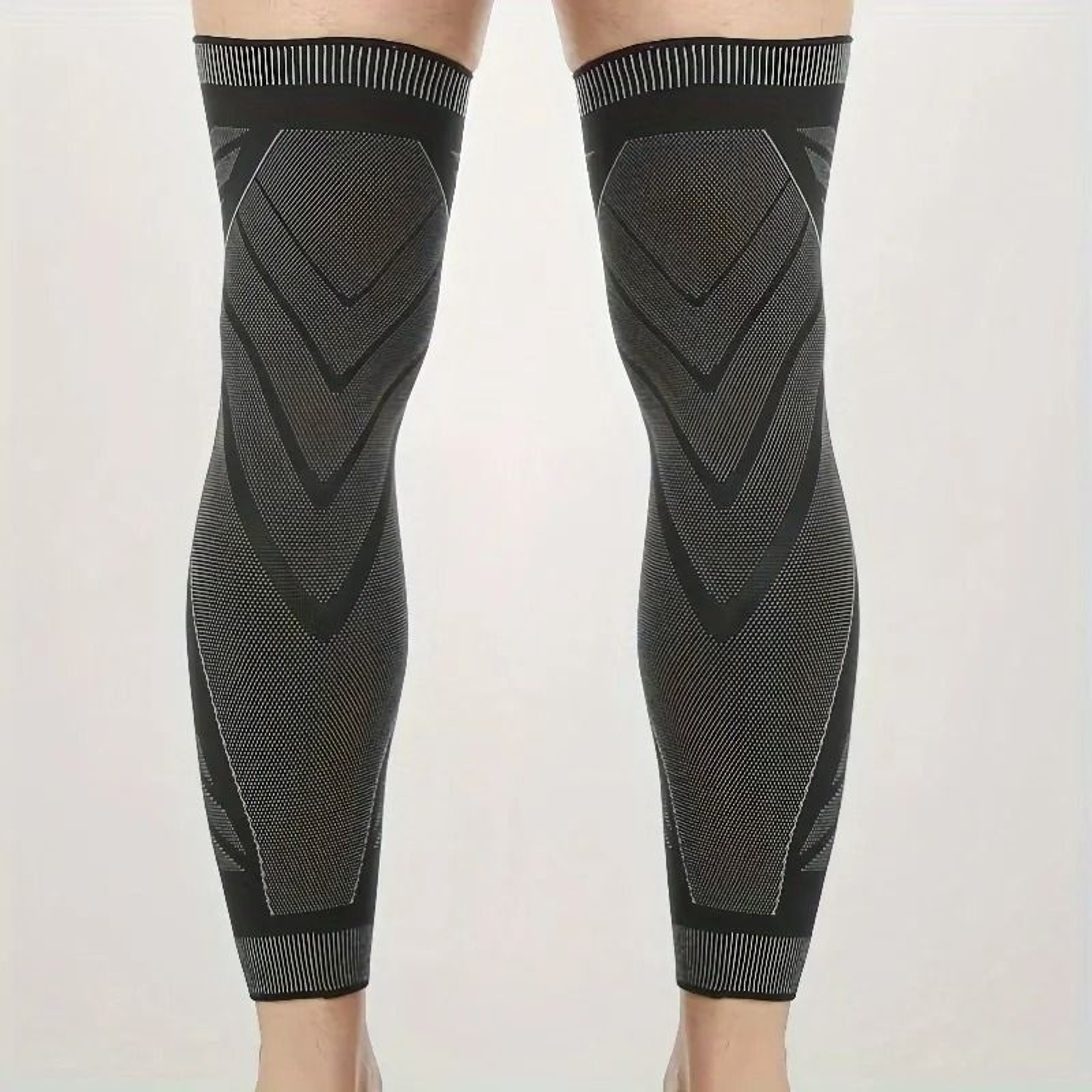 Sports FullLength Leg Compression Sleeve 4