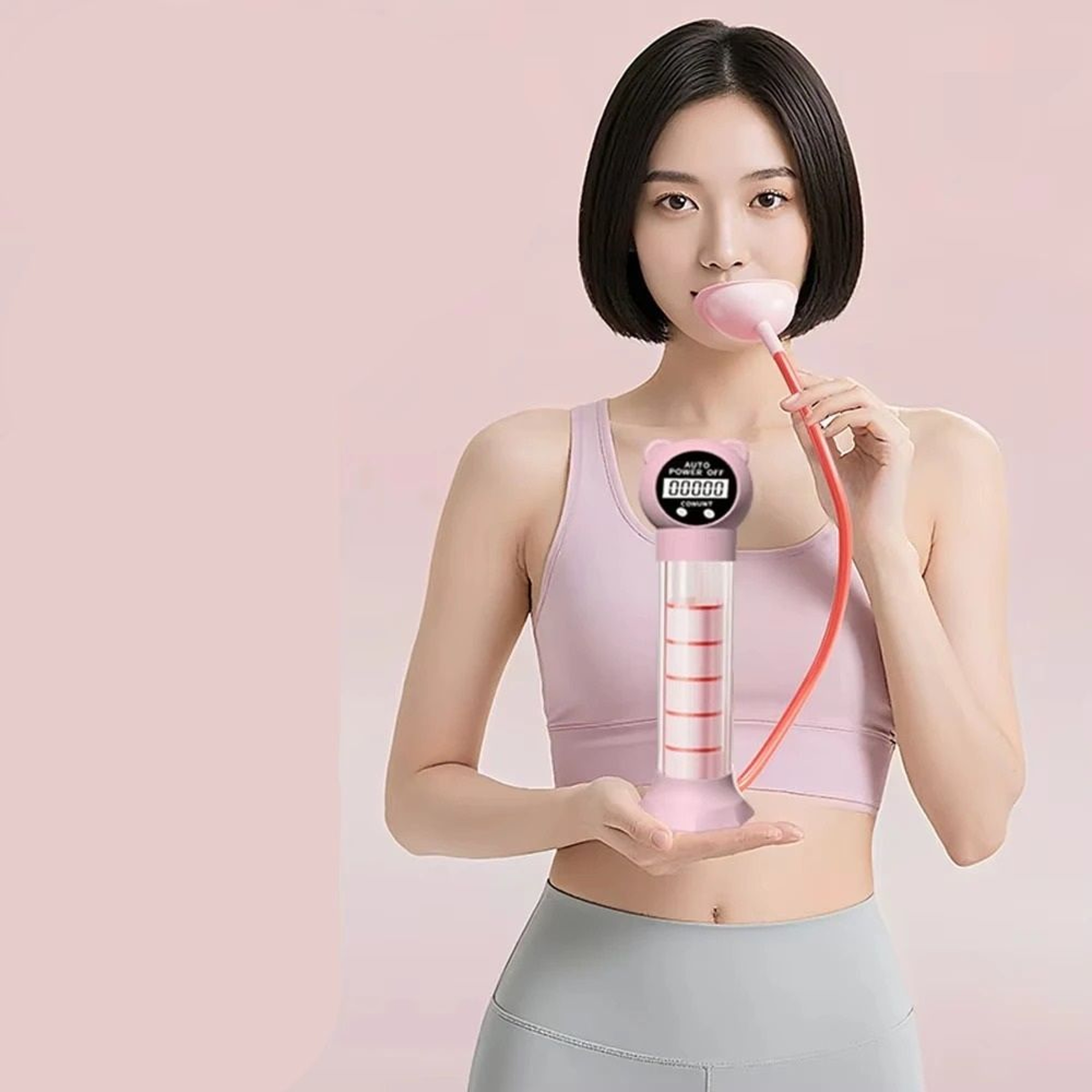 Abdominal Muscle Trainer And Deep Breathing Exercise Device 0