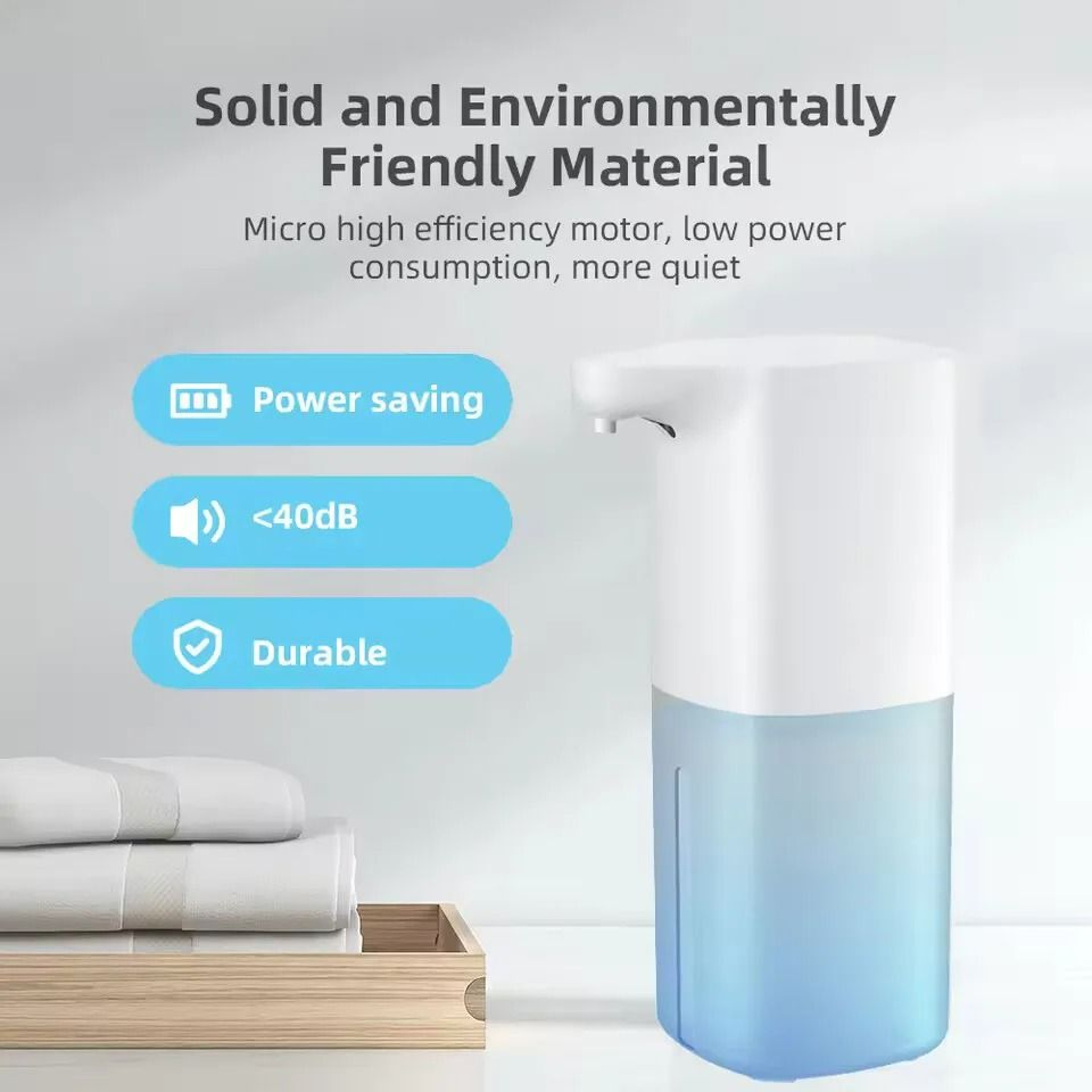 Touchless Infrared Sensor Automatic Foam Soap Dispenser 2
