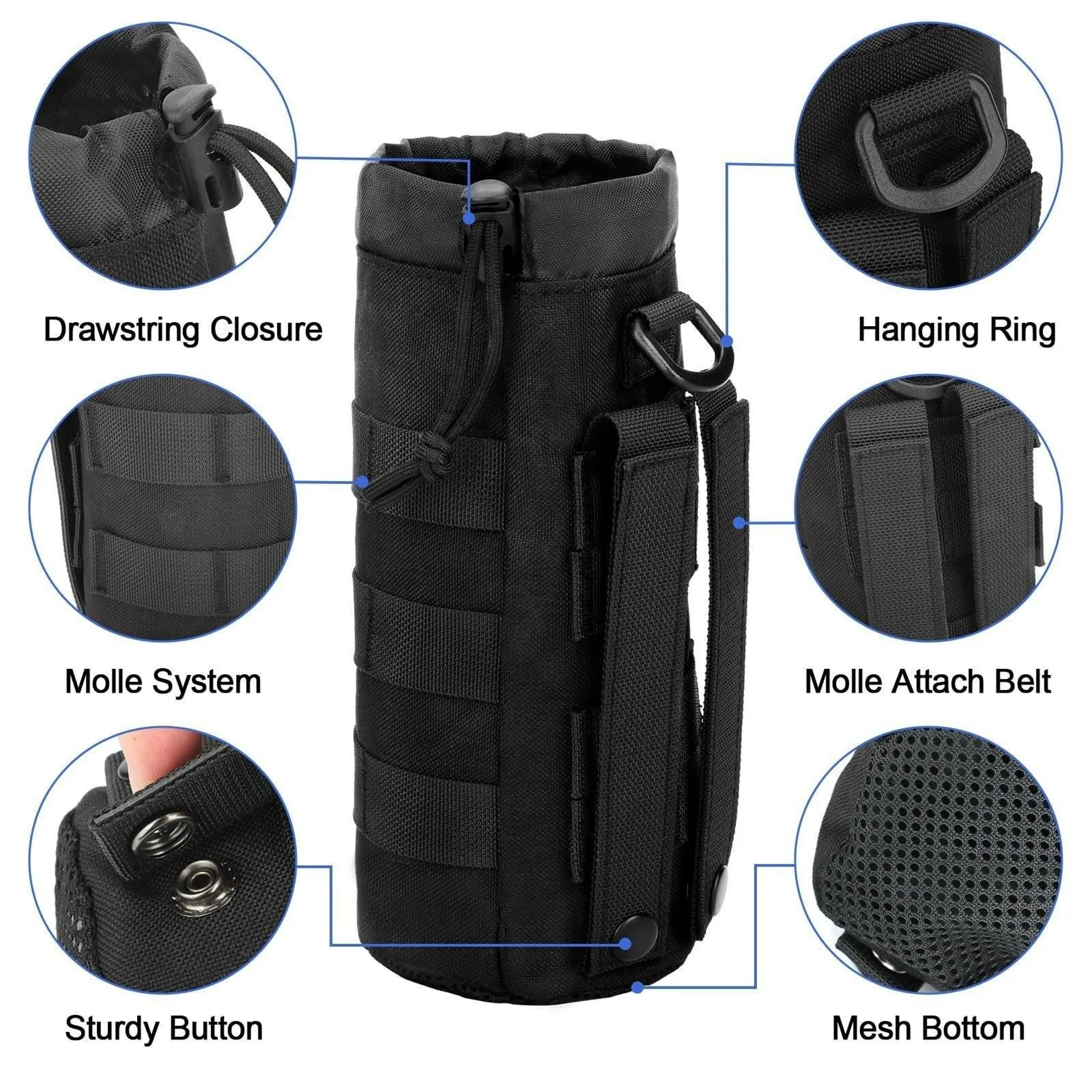Tactical MOLLE Water Bottle Pouch 2