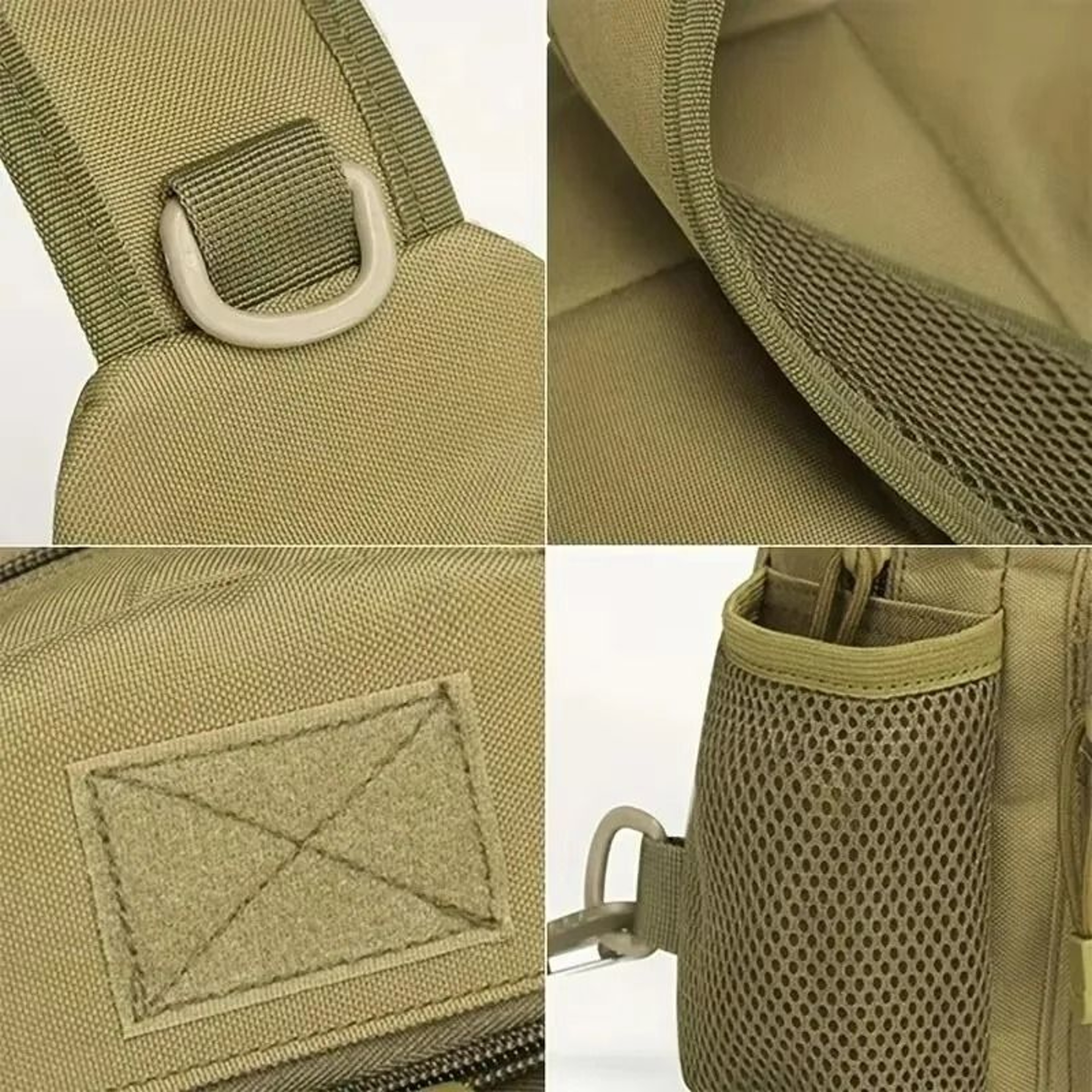 Tactical MOLLE Shoulder Sling Bag  Hiking Backpack 5