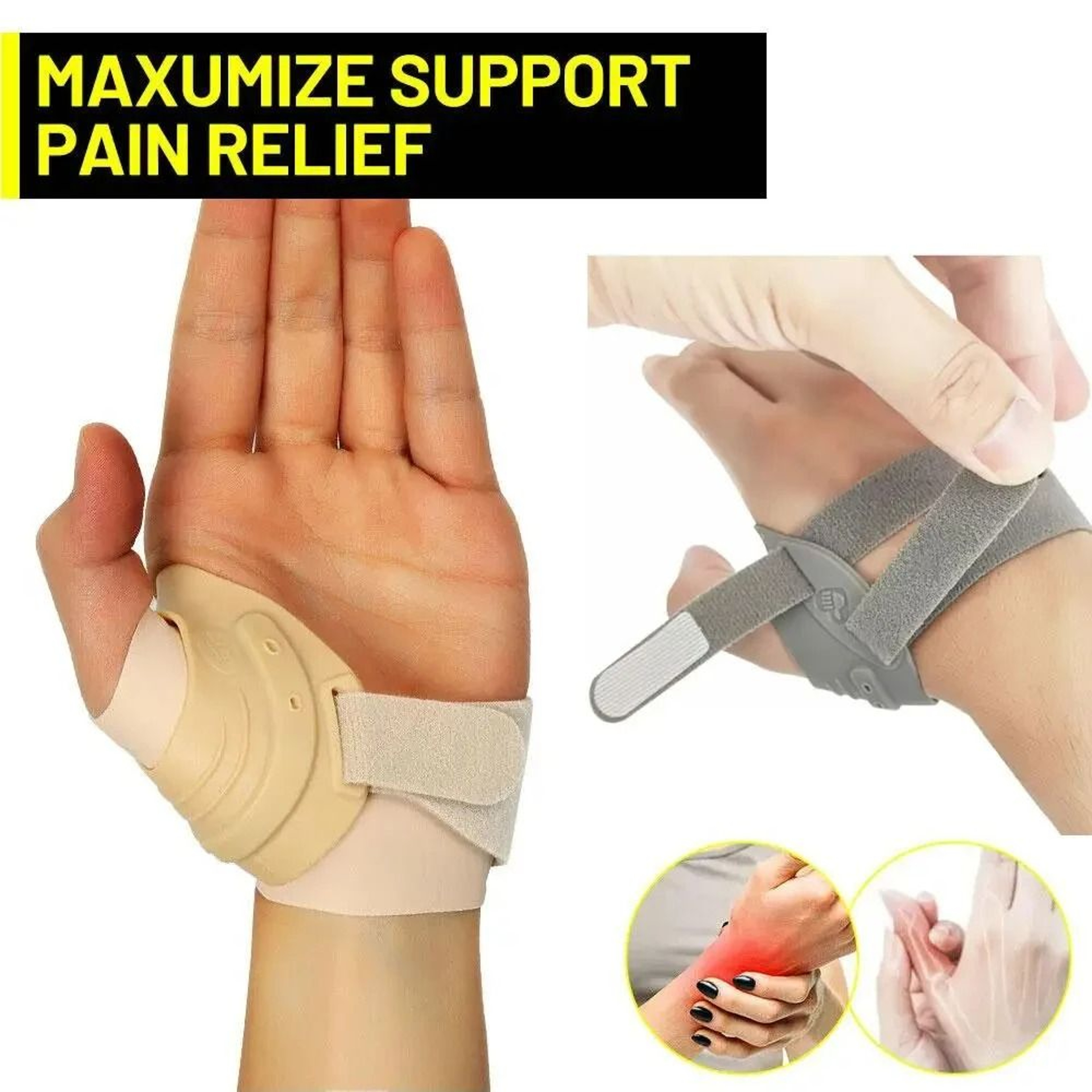 CMC Thumb Basal Joint Orthosis  Stabilizing Splint 1