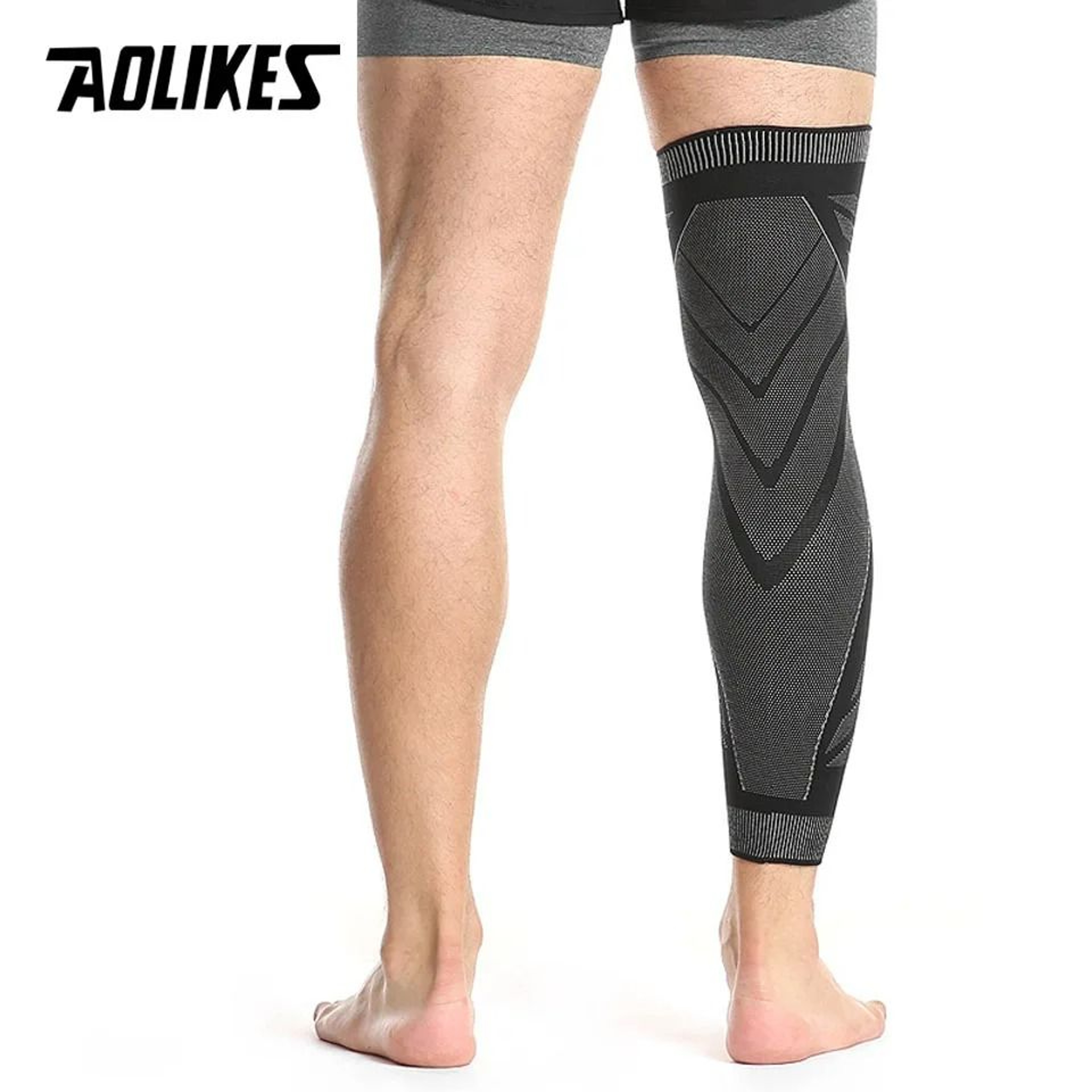 Sports Full Leg Compression Sleeves  Knee Support 4