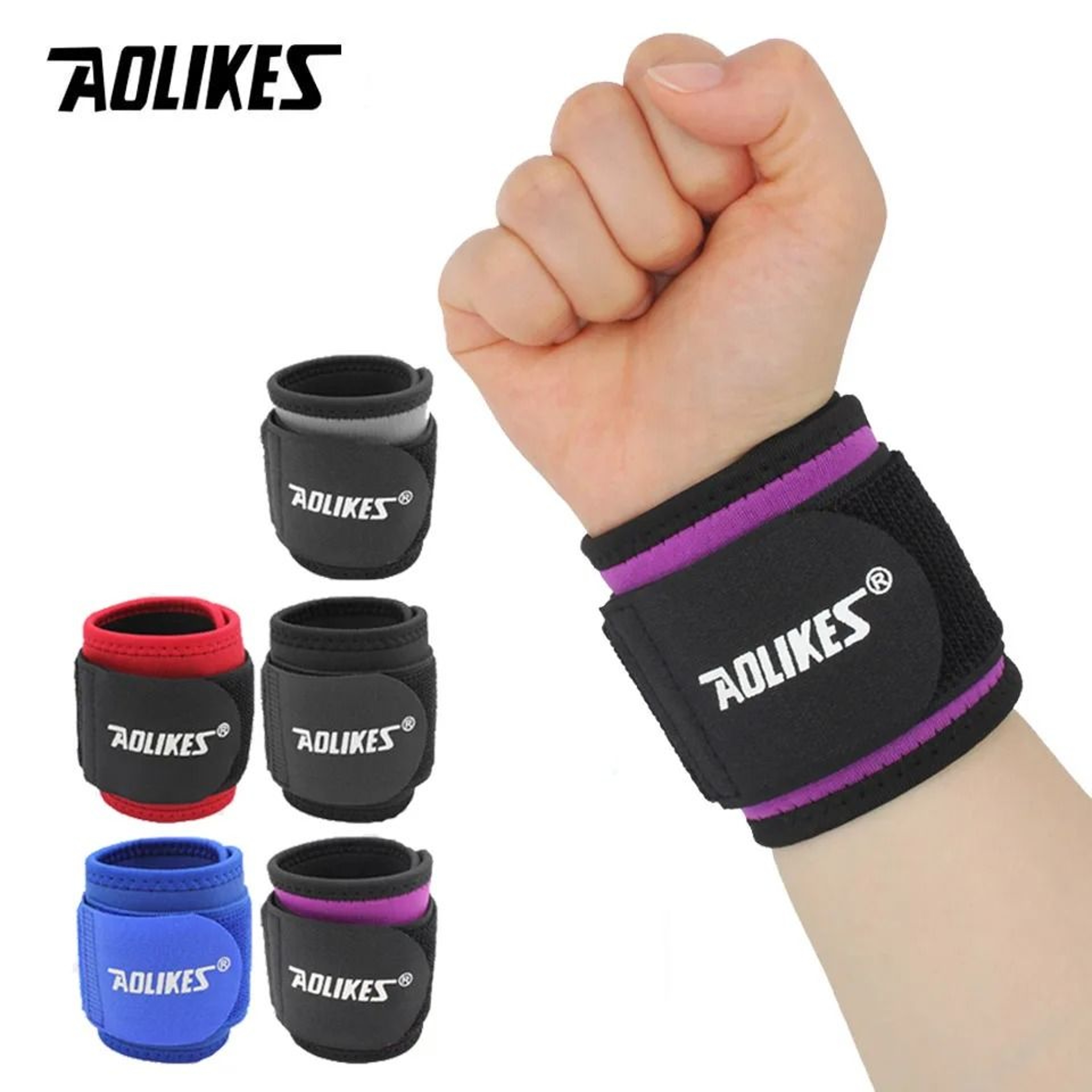 Adjustable Compression Wrist Support Band 0