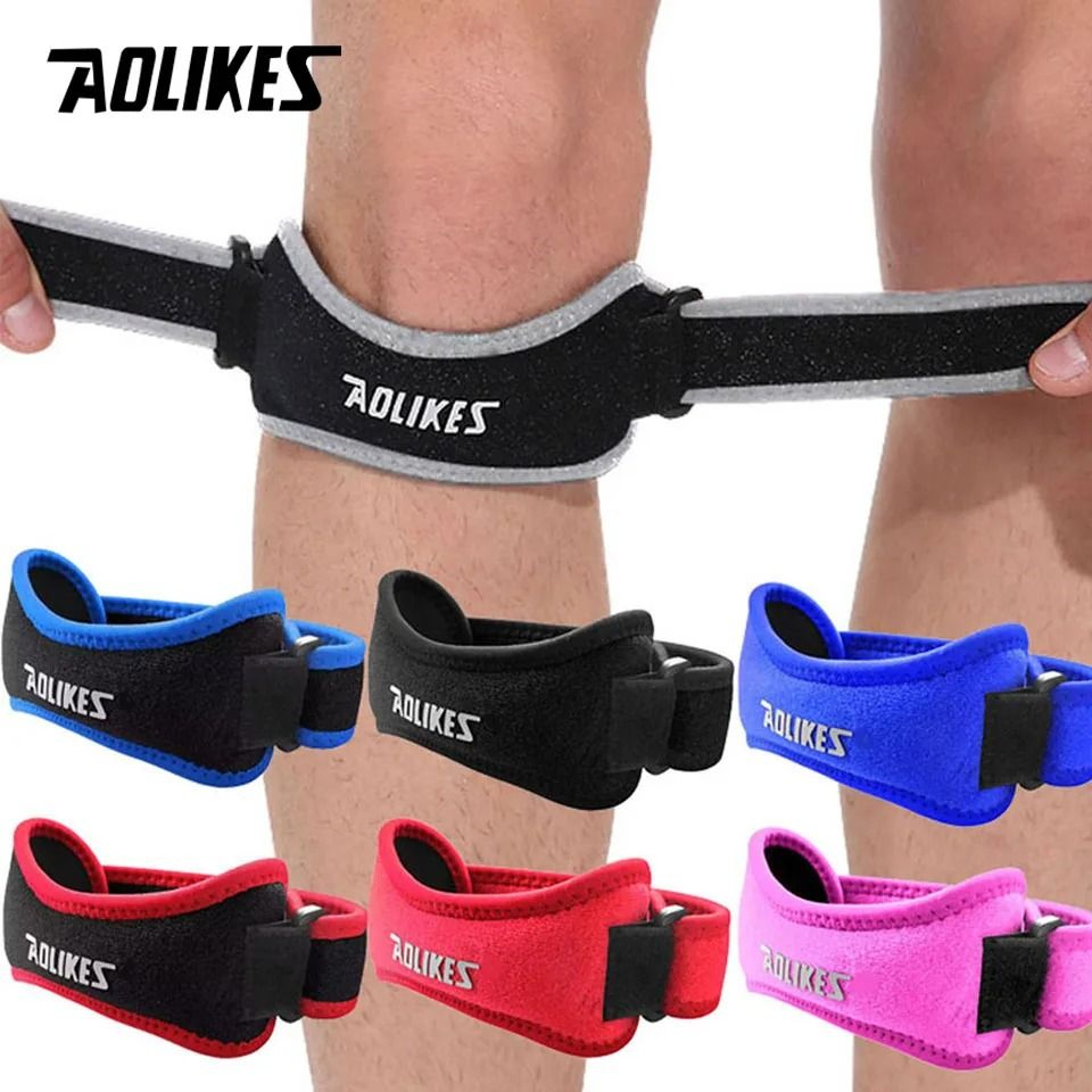 Patellar Tendon Knee Support Strap With Shock Absorption 1