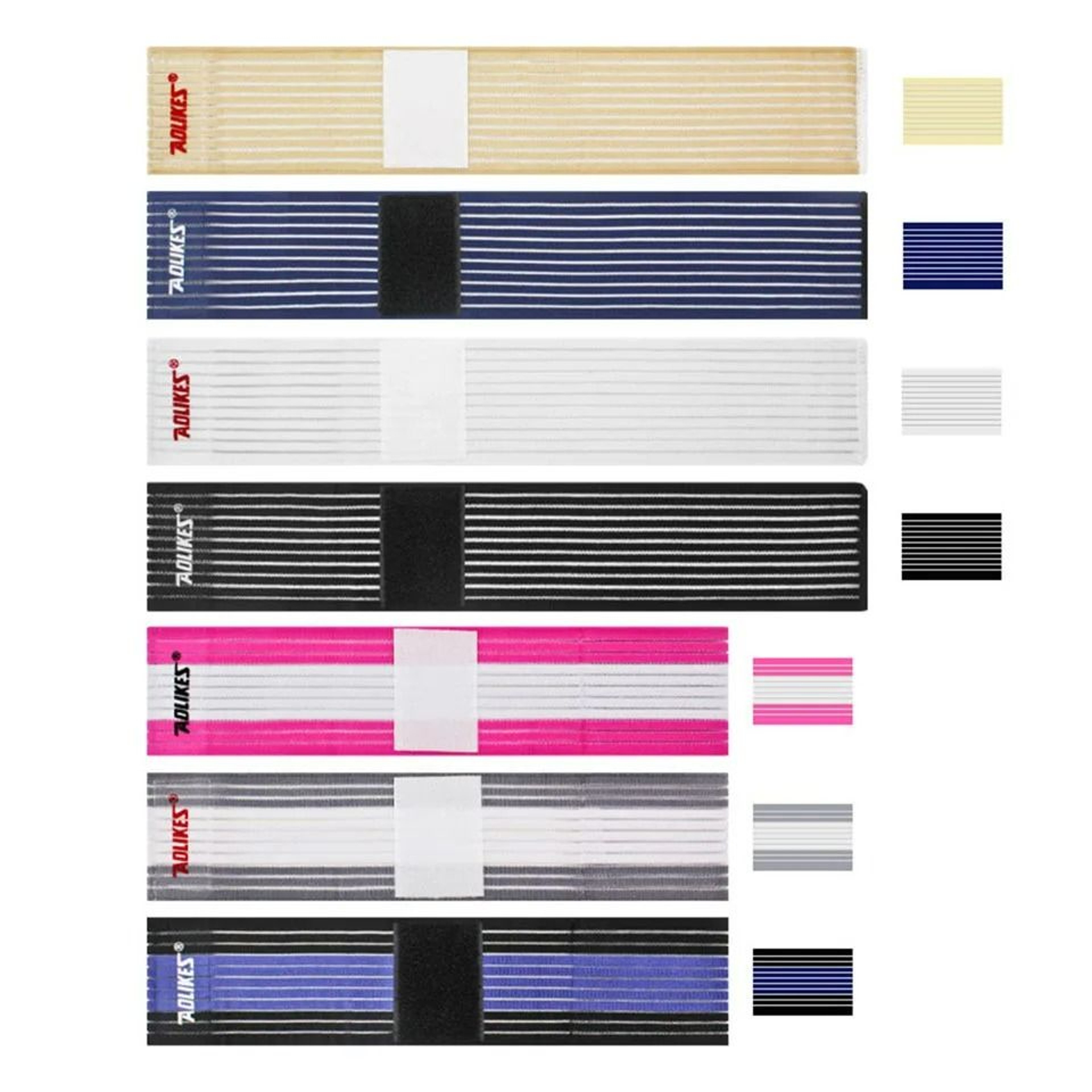 Adjustable Compression Wrist Wraps And SweatAbsorbent Sports Bands 2