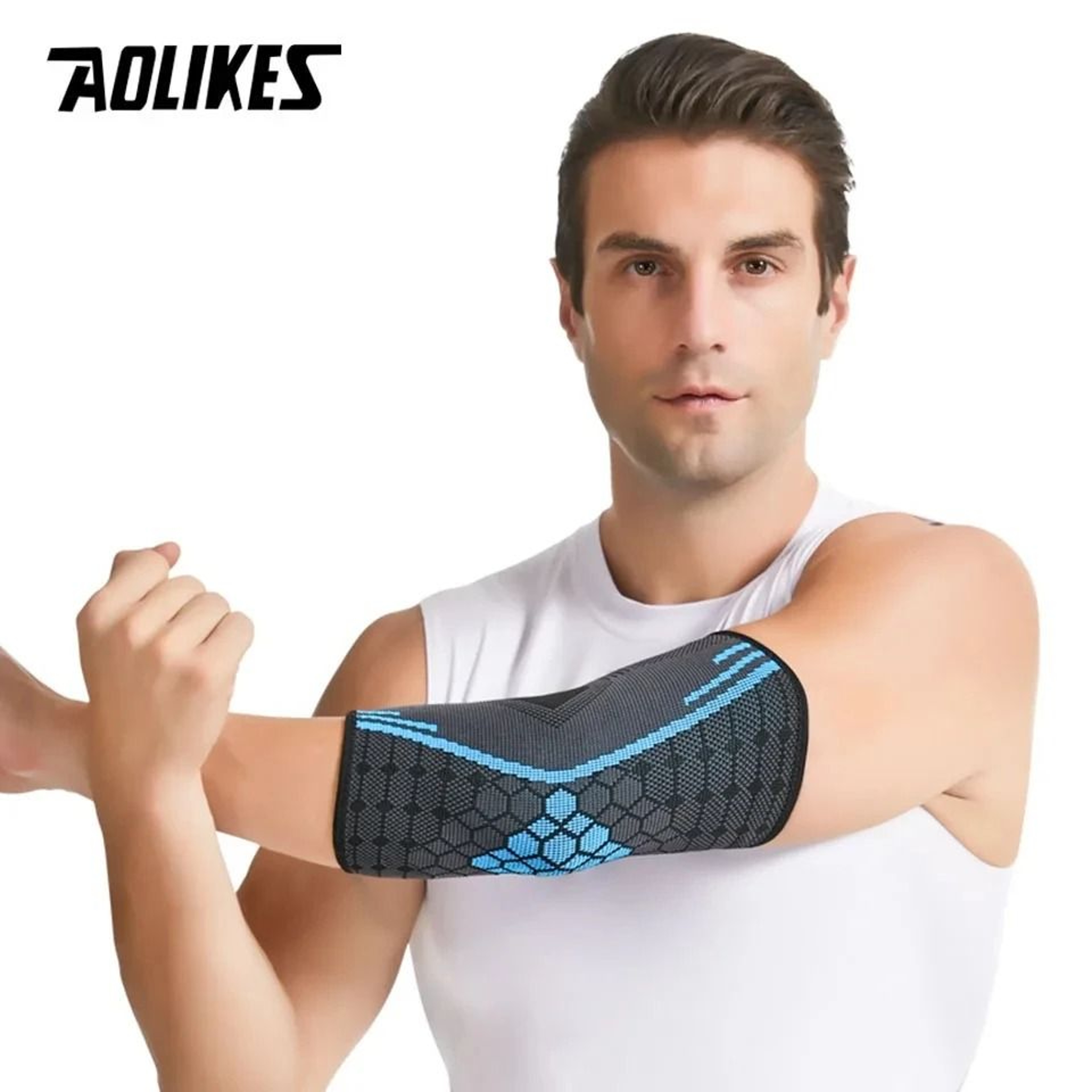 Premium Knit Elbow Compression Sleeve And Joint Support 3