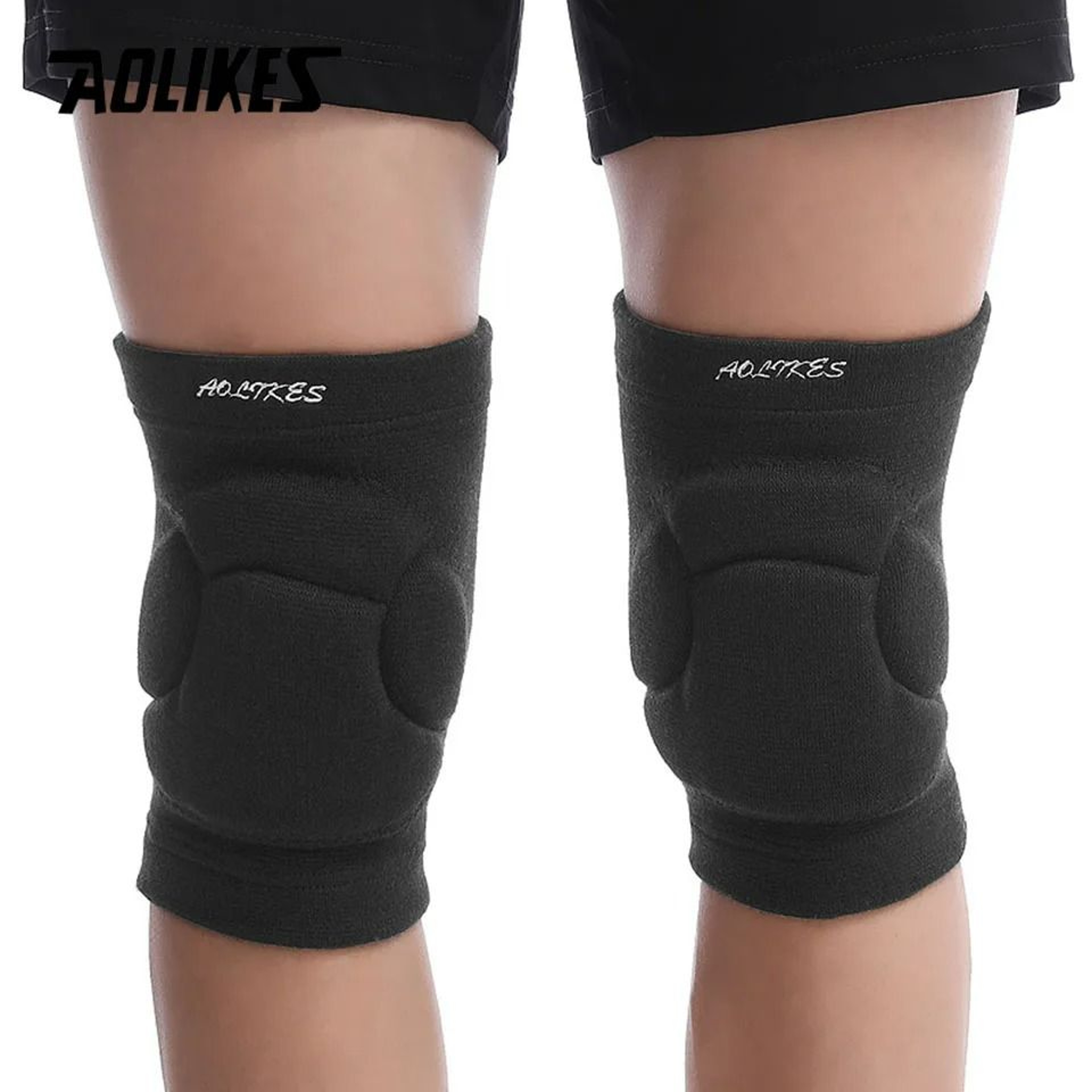 Thickening Protective Knee Pads For Football Volleyball  Extreme Sports 1 Pair 4