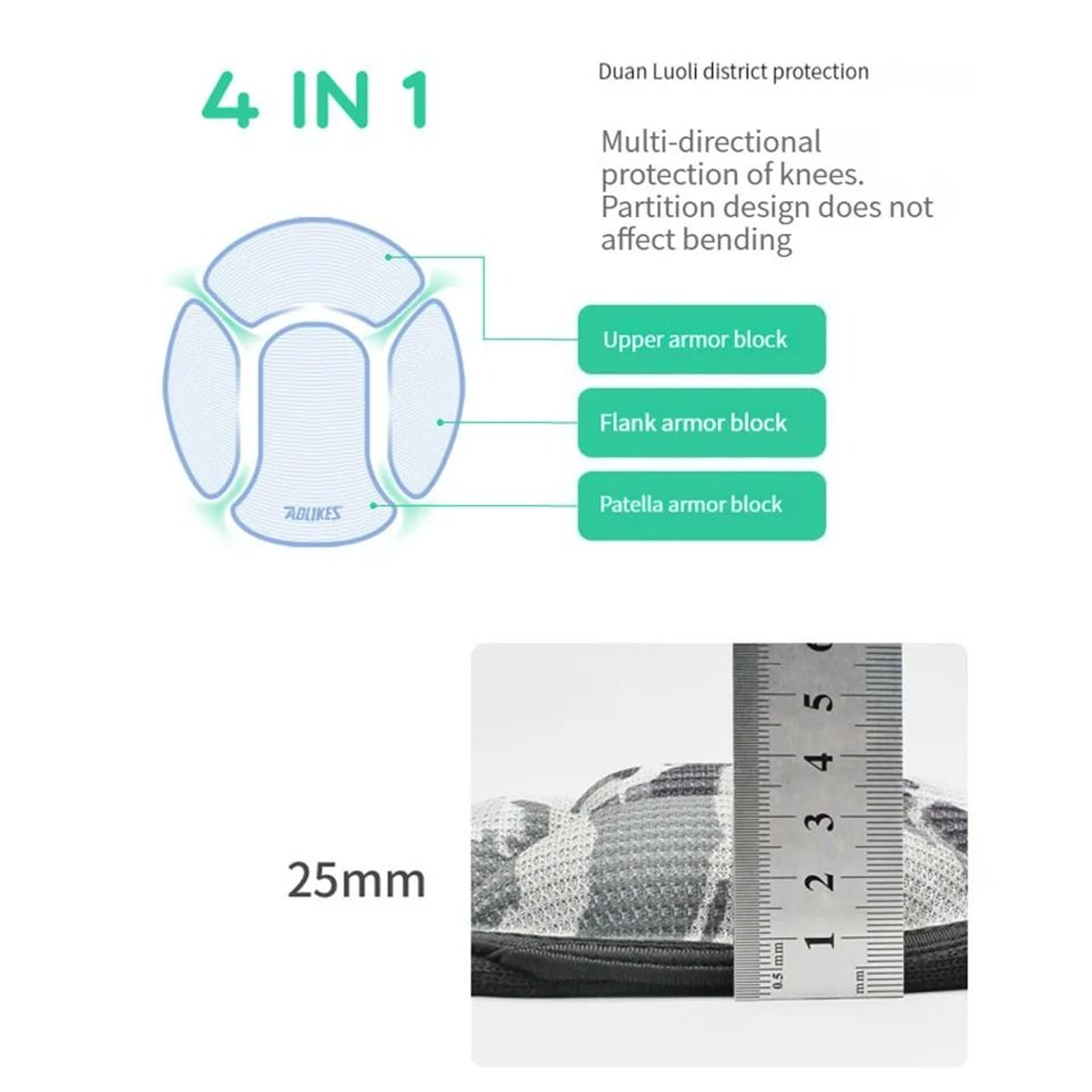 Thick Sponge Protective AntiCollision Knee Pads 1 Pair 4