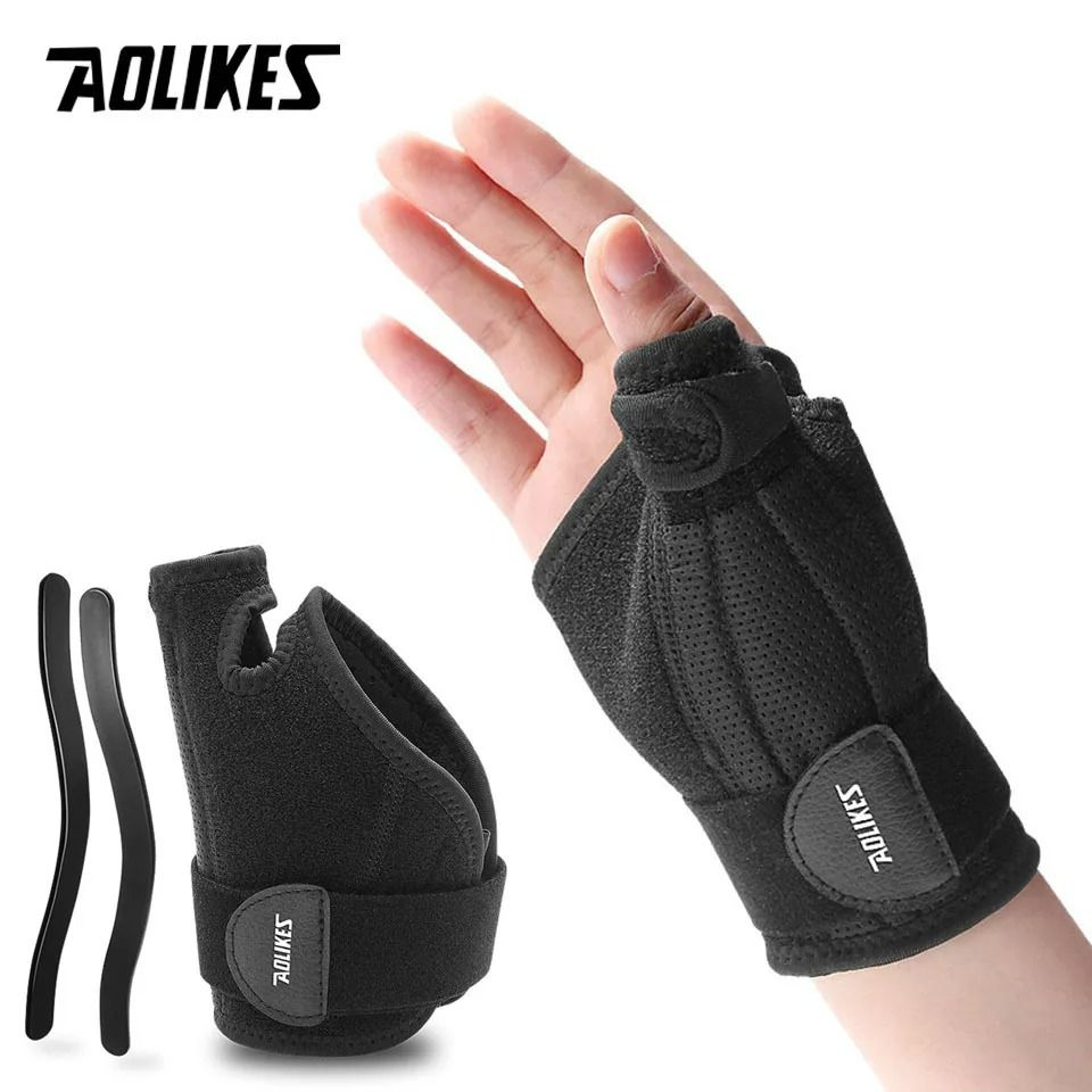 Premium Wrist Brace Support And Weight Lifting Wrap 0