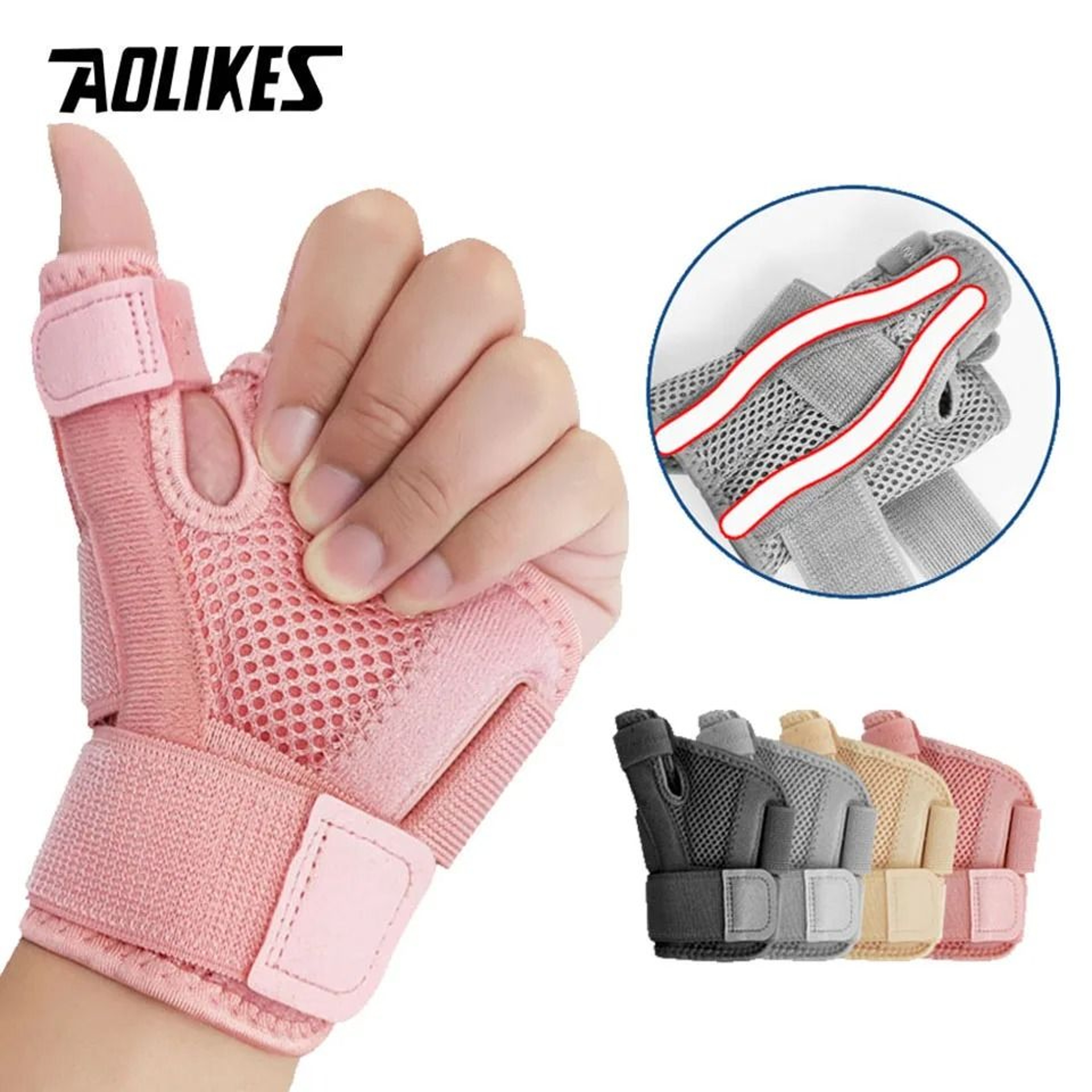 Flexible Splint Wrist Thumb Support Brace 0