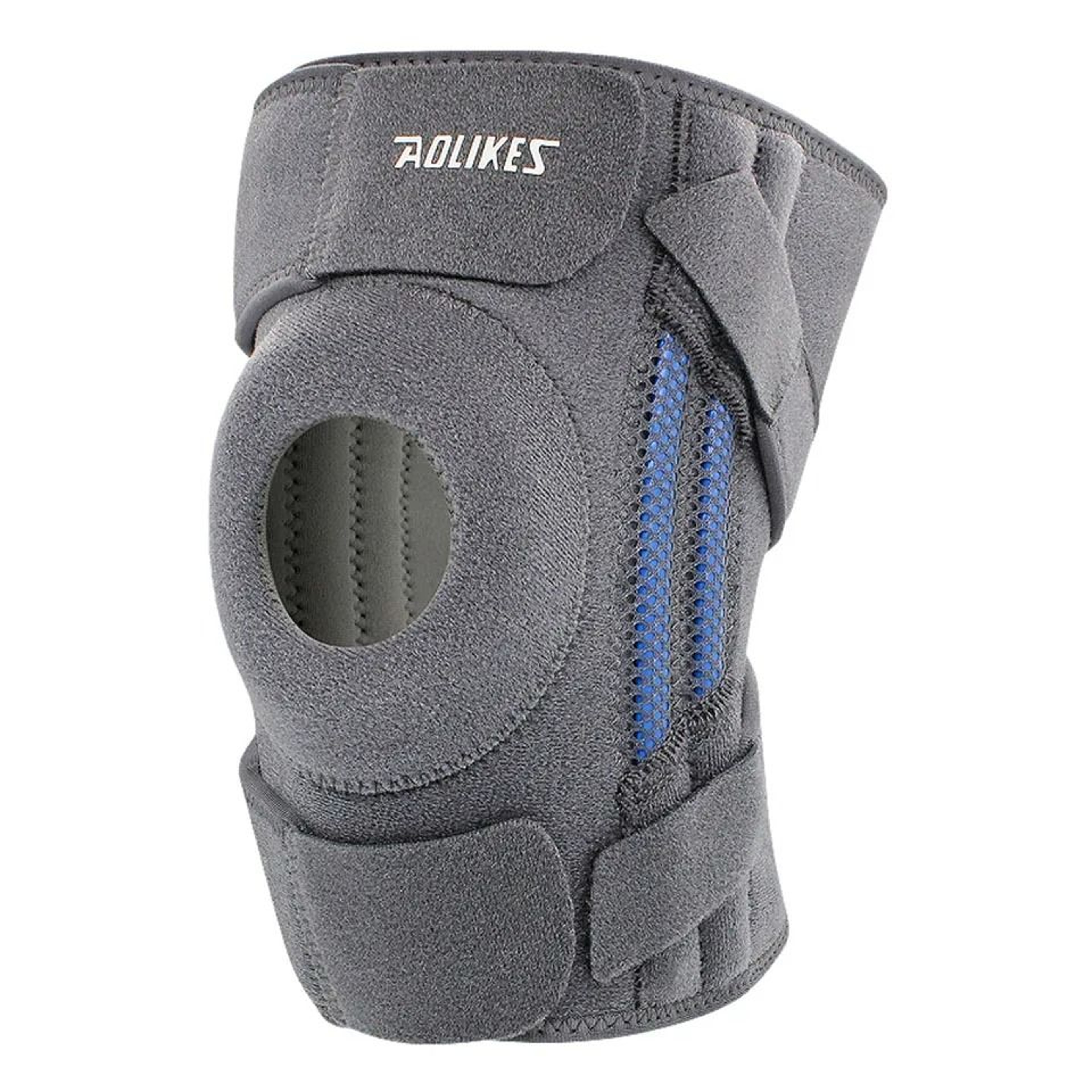 Knee Support Brace With Dual Side Stabilizers  Patella Gel Pad 9