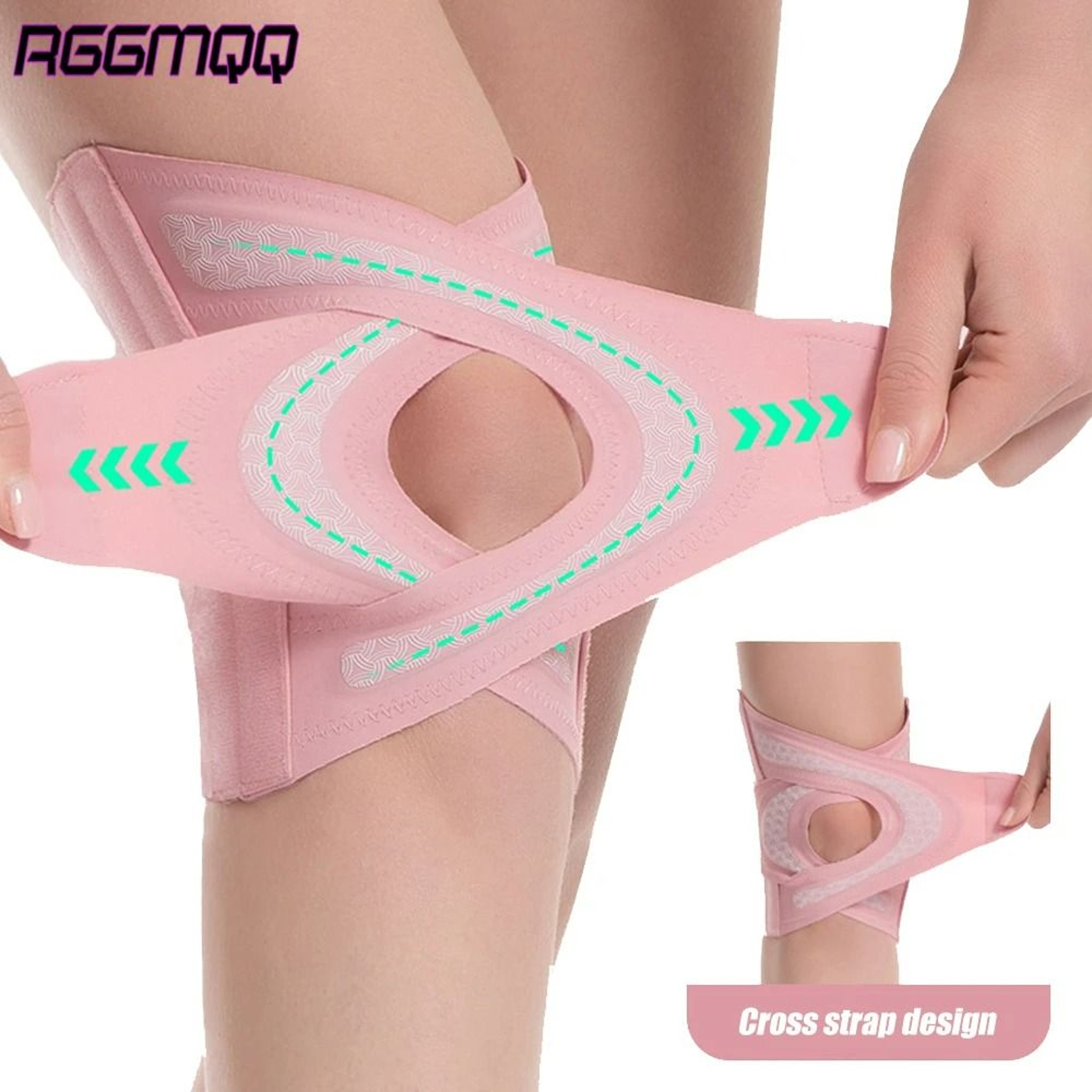 Hinged Knee Brace With Side Stabilizers 1