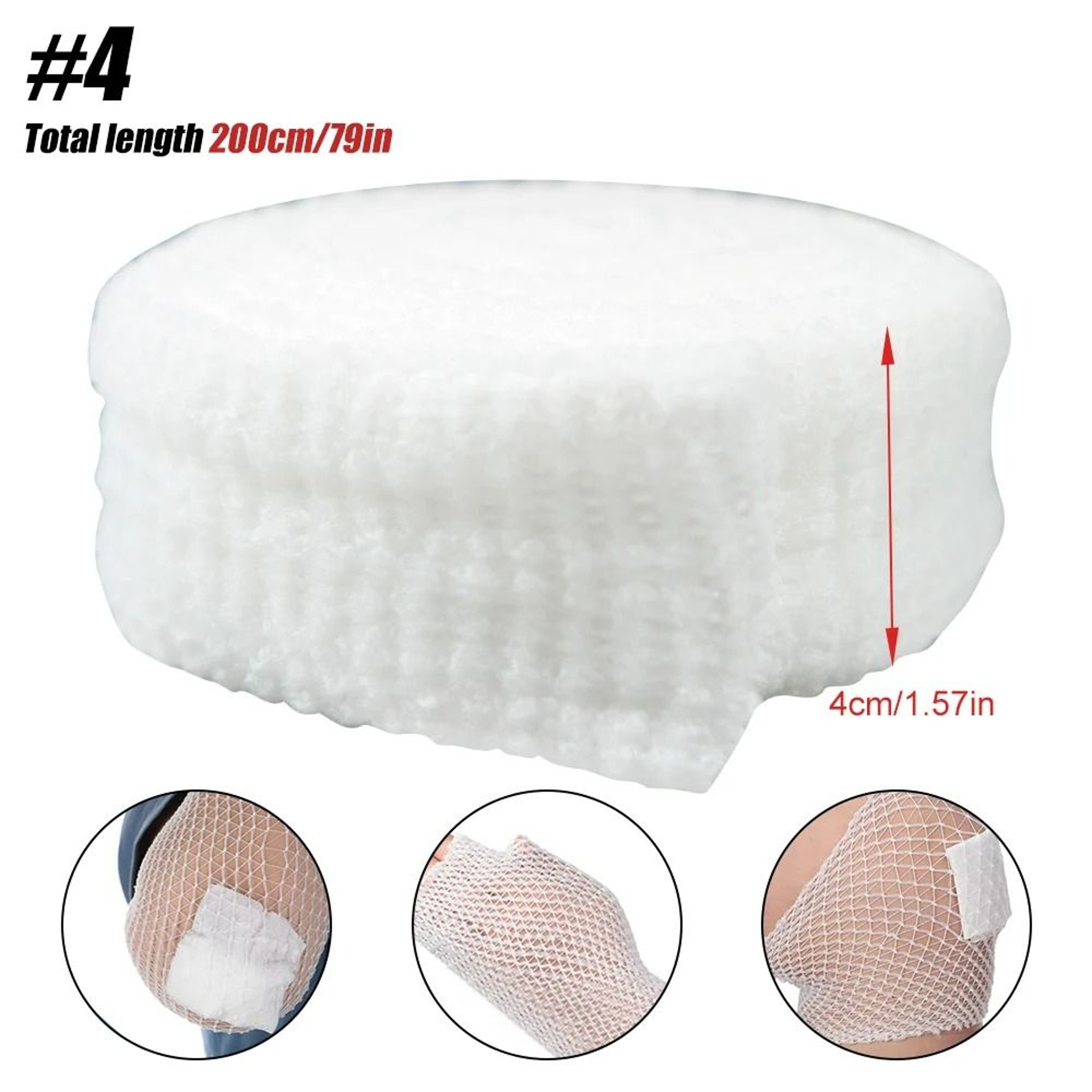 Elastic Tubular Net Upper Limb Wound Dressing Bandage 7