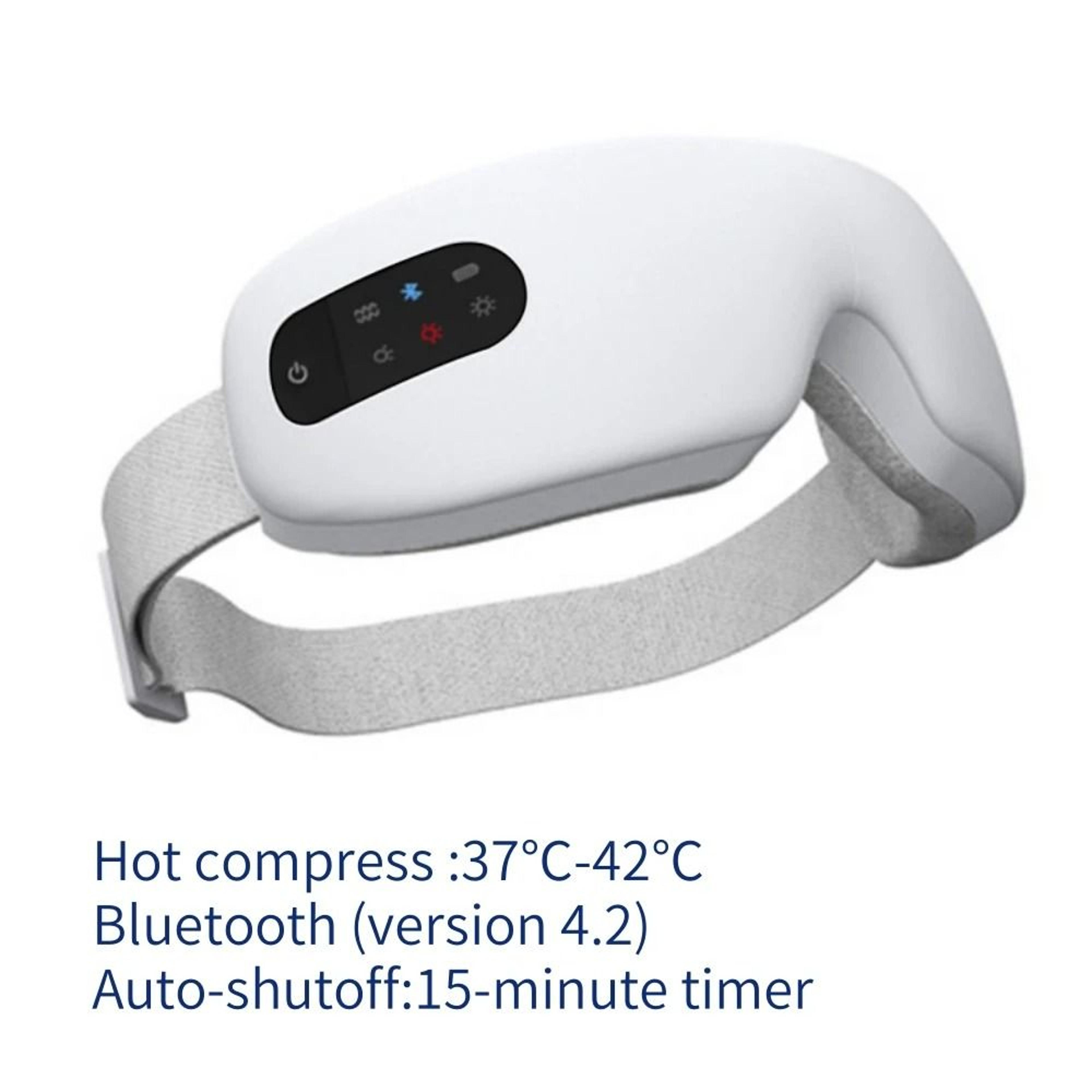 Smart Heated Eye Massager Mask With Wireless Music 7
