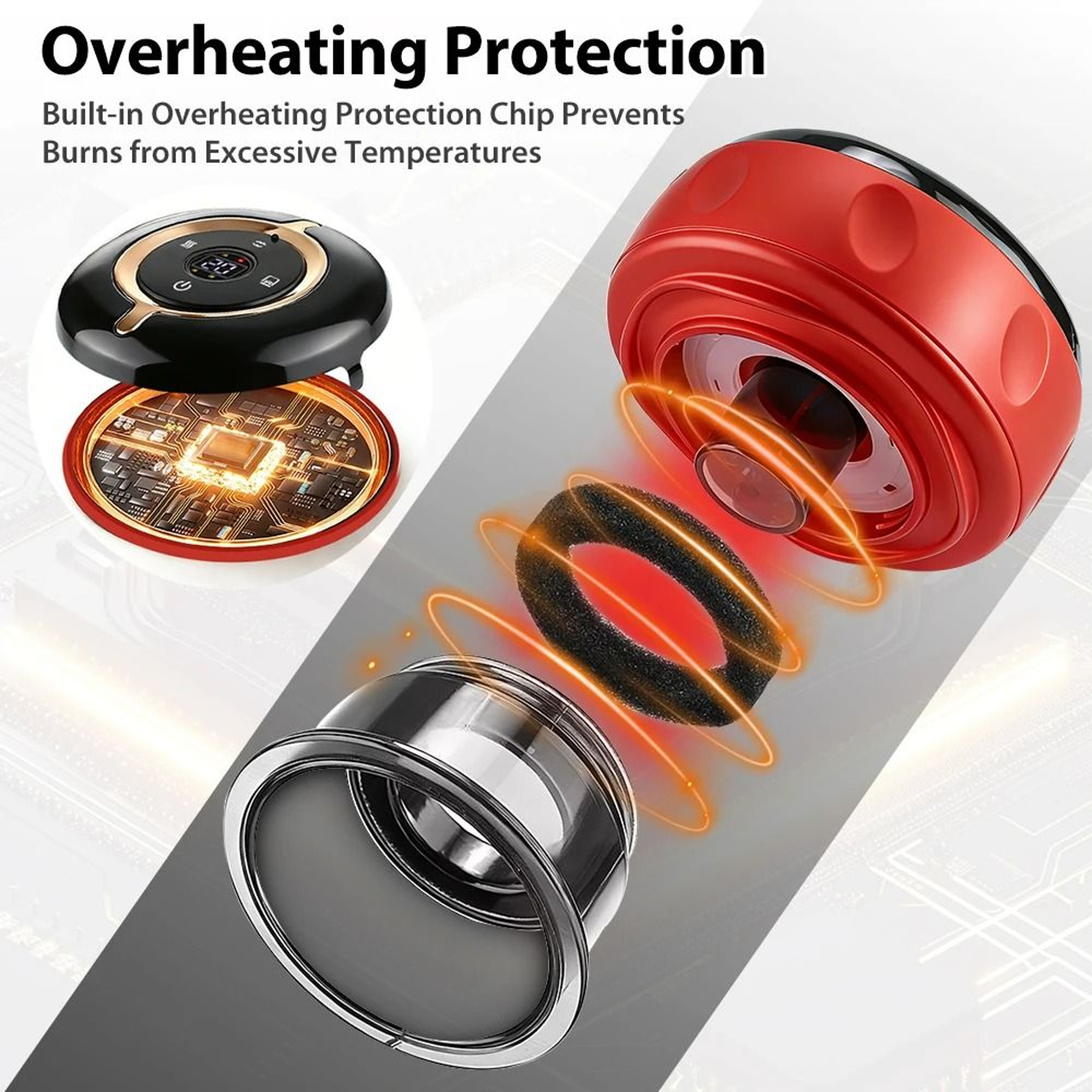 Smart Electric Cupping Massager With Heat  Remote Control 5