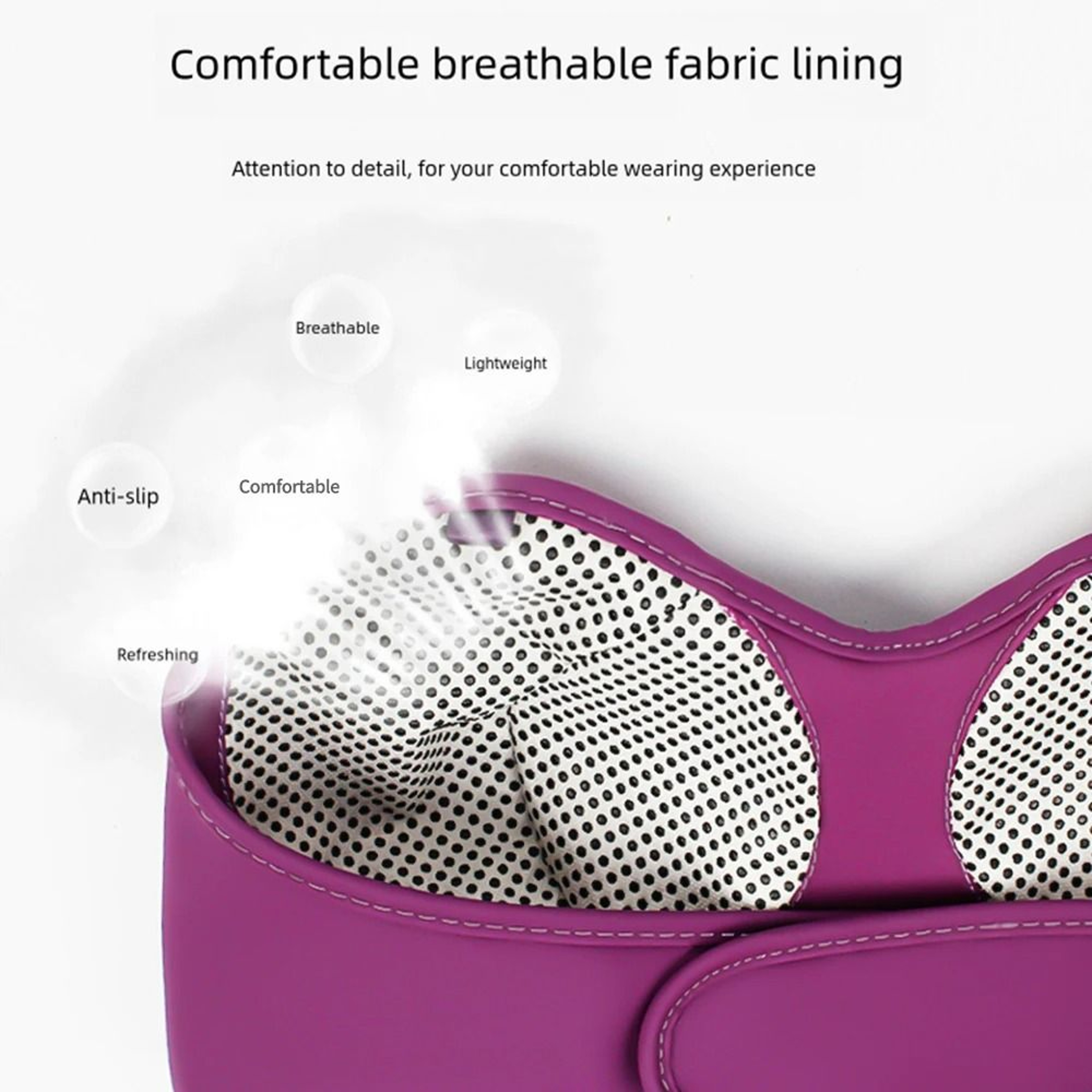 Electric Heating  Vibration Chest Massage Bra 5