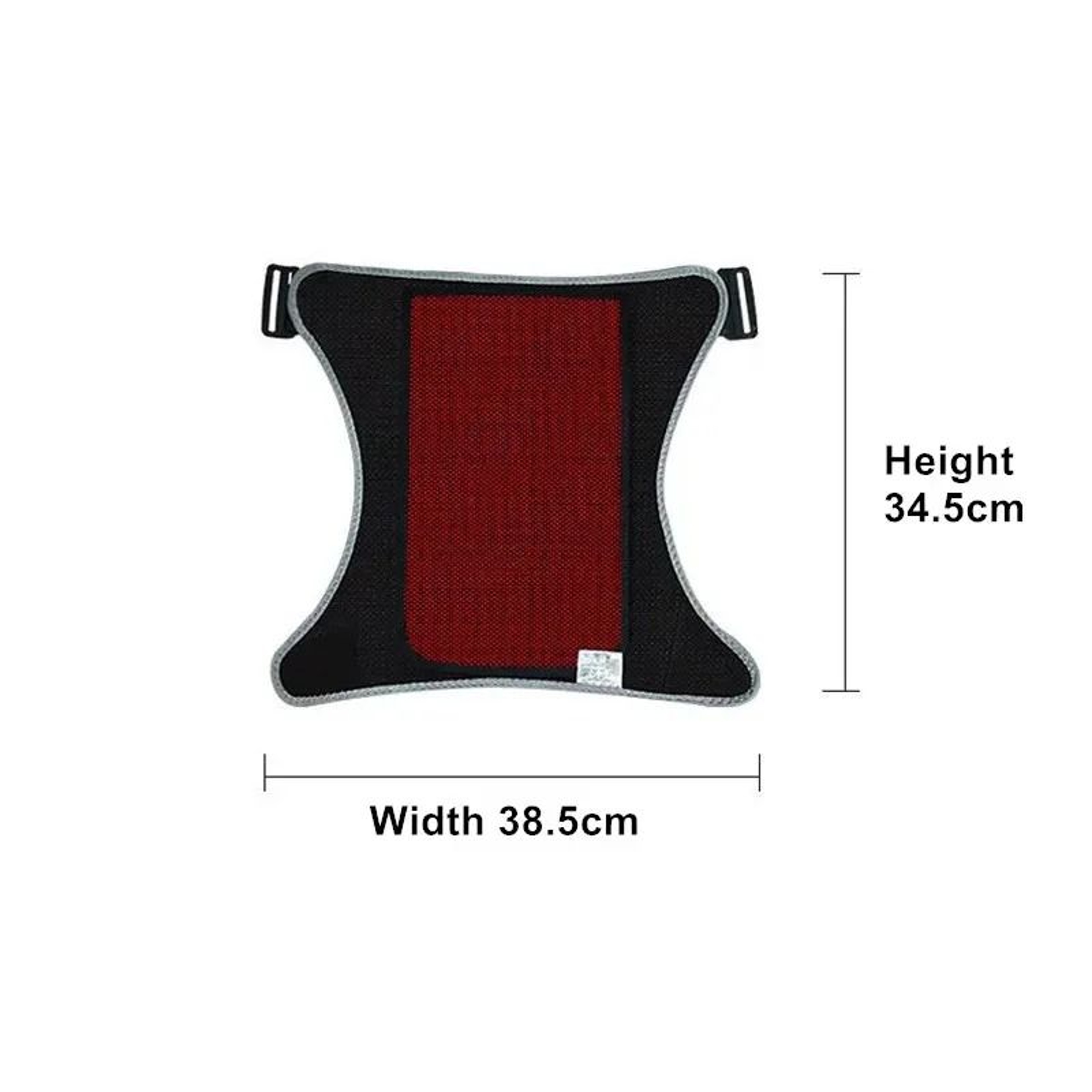 Electric Heated Hip Wrap  Thigh Support Brace With Massager  Timer 6