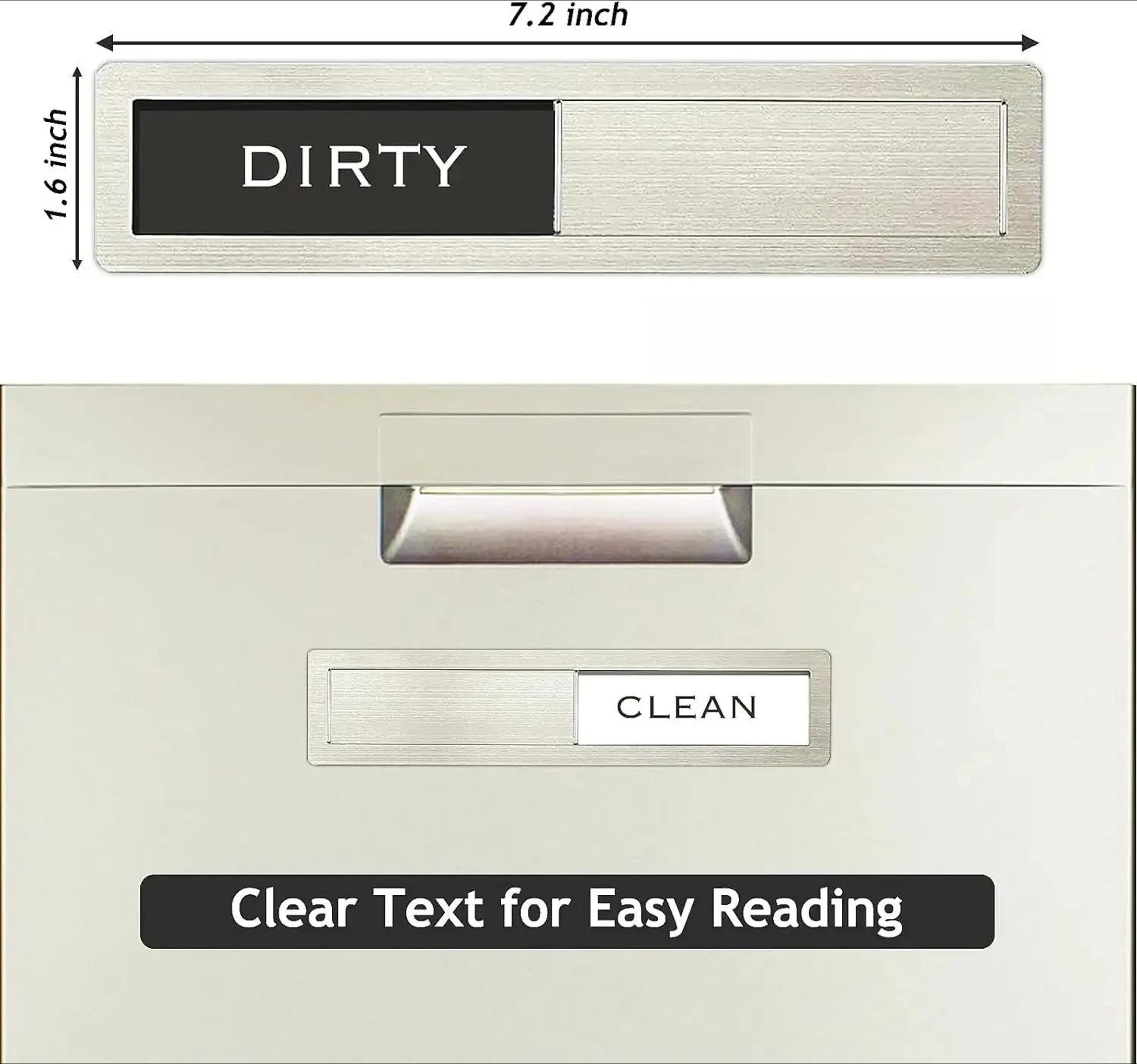 Dishwasher CleanDirty Magnet Indicator 1
